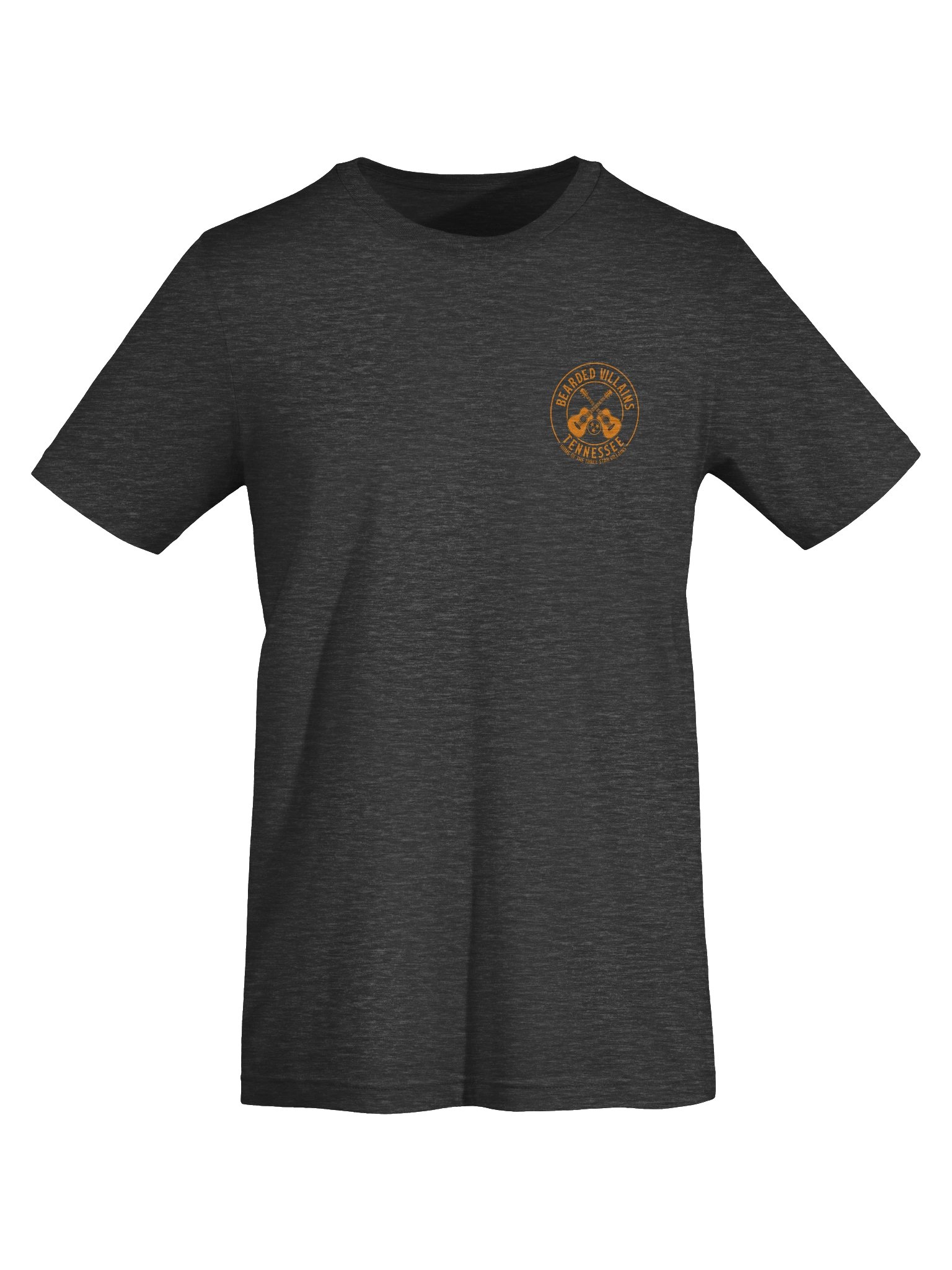 BIG-n-TALL | TSV Bearded Villains Tennessee Bella+Canvas Unisex T-Shirt | Vols Orange Guitar Logo | Comfortable Premium Fit for Brotherhood & Pride product image (19)