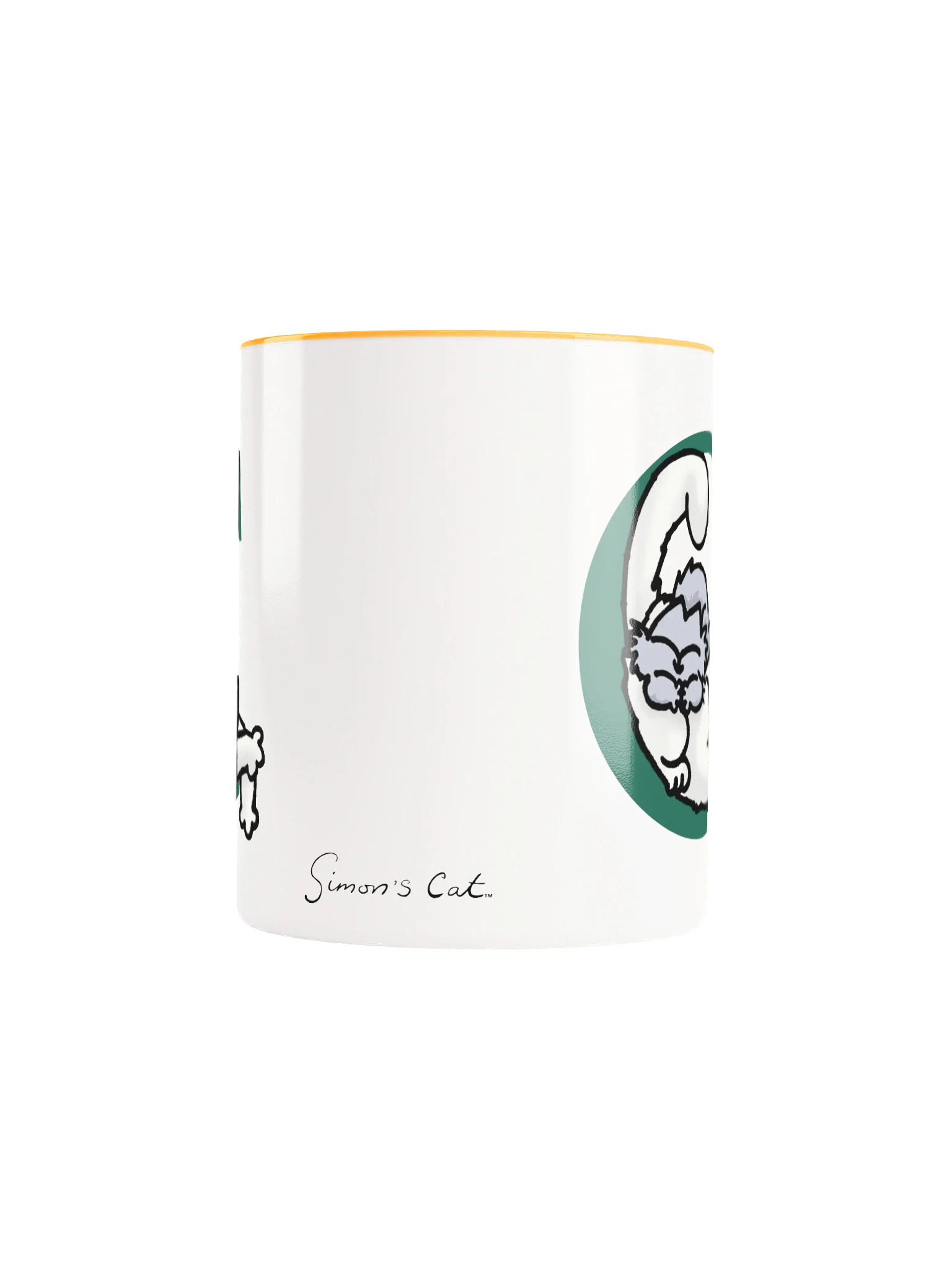 Cat Monogram Mug - C product image (5)