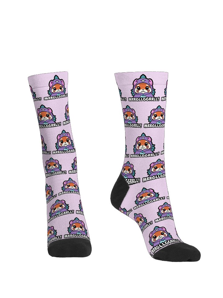Mrrgllggrrll Murloc (Purple) Socks product image (2)