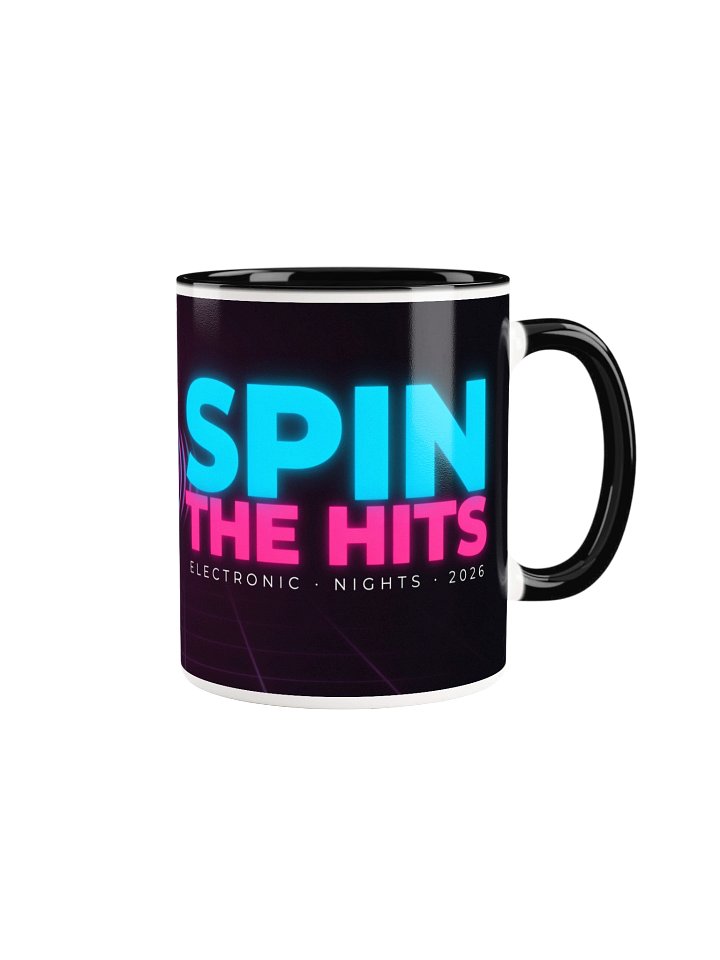 Spin the Hits Neon DJ Mug product image (5)