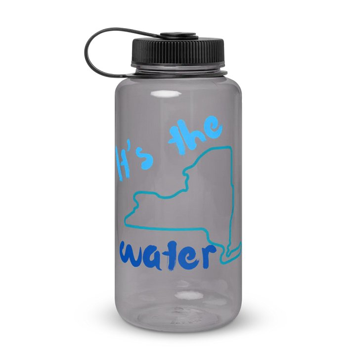 "It's the Water" Widemouth Bottle product image (1)