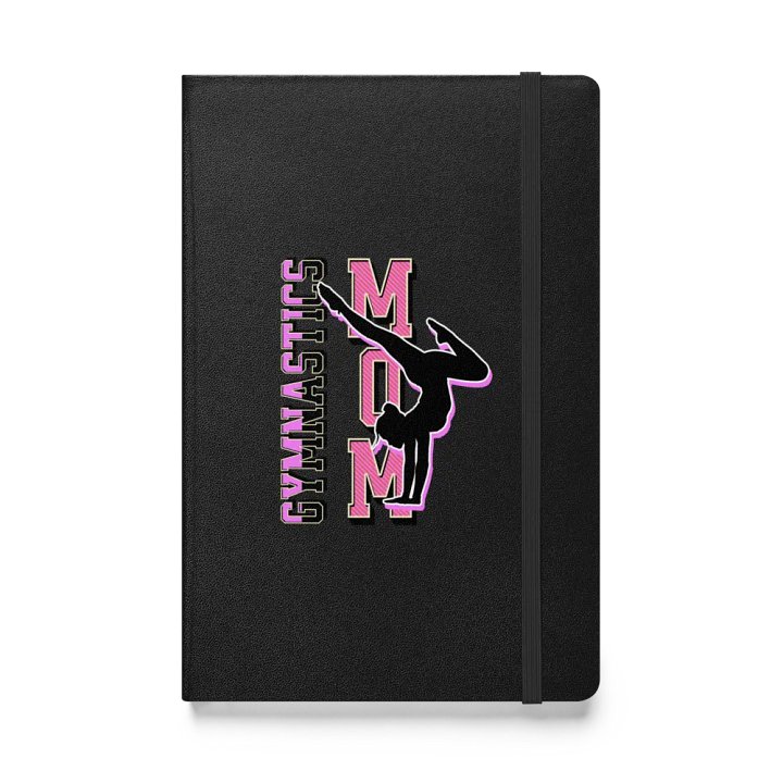 Mom Gymnastics Hardcover Notebook product image (1)