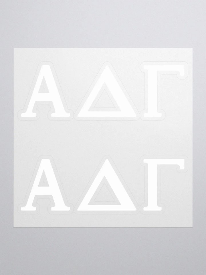 ADG Greek Letters (set of 2) - Sticker product image (1)