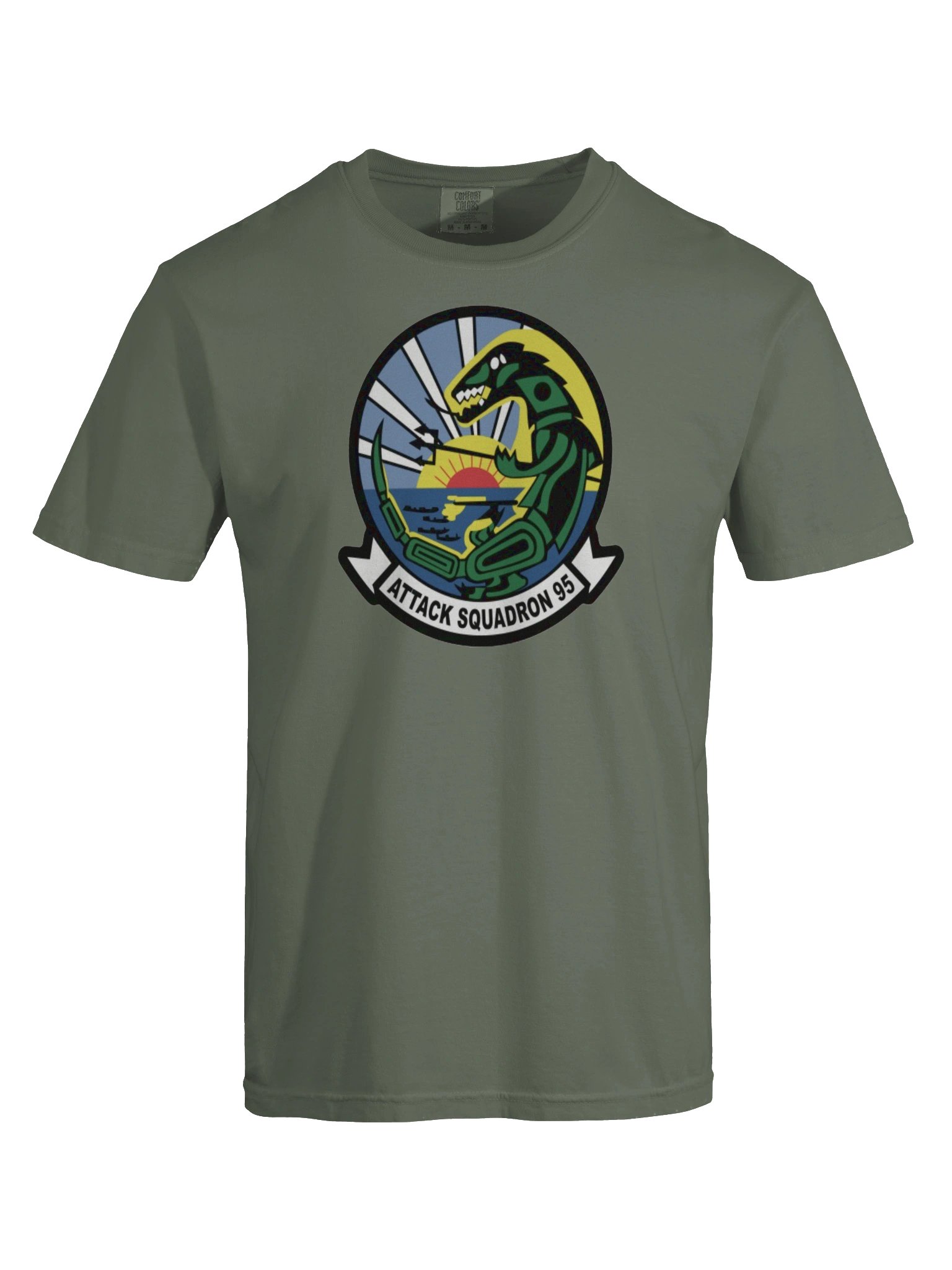"Green Lizard" Heavyweight T-Shirt product image (7)