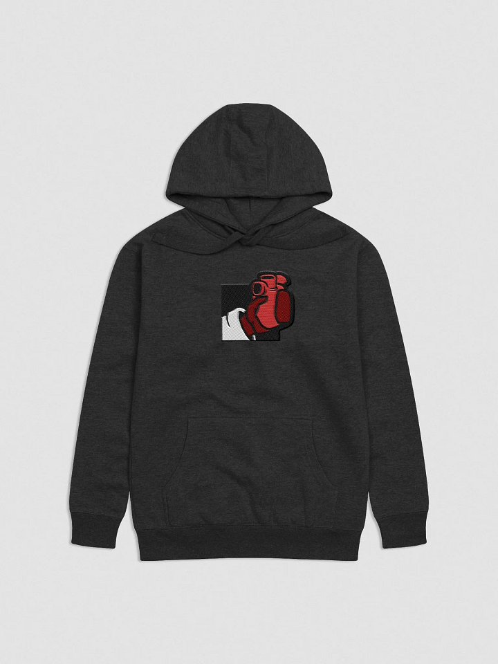Heart on Hoodie (Embroidered) product image (1)