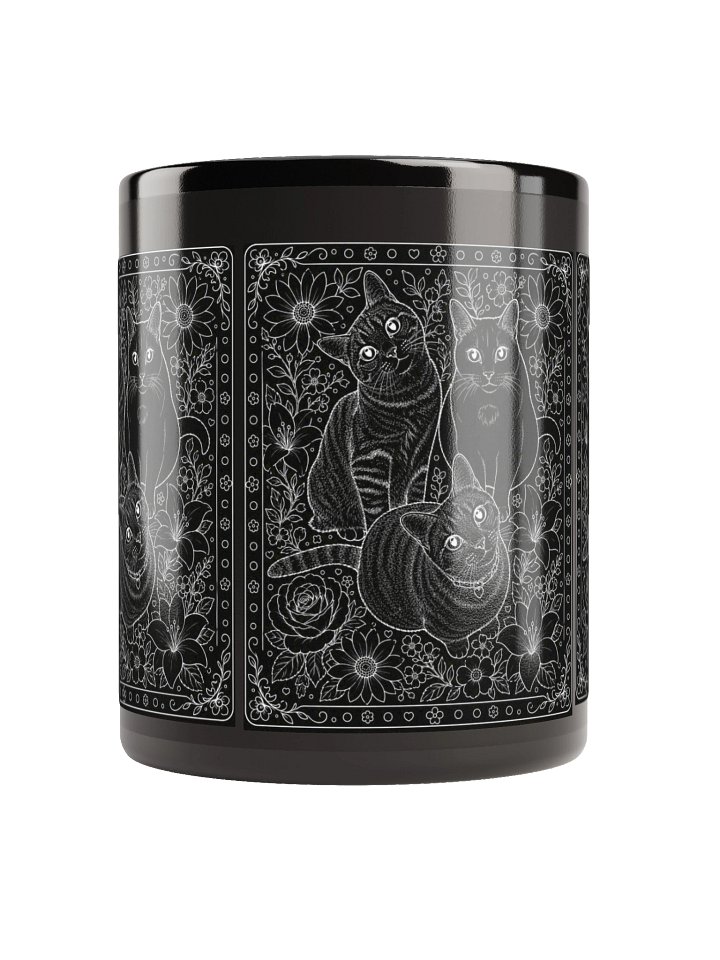 Black and White Cat Mug product image (4)