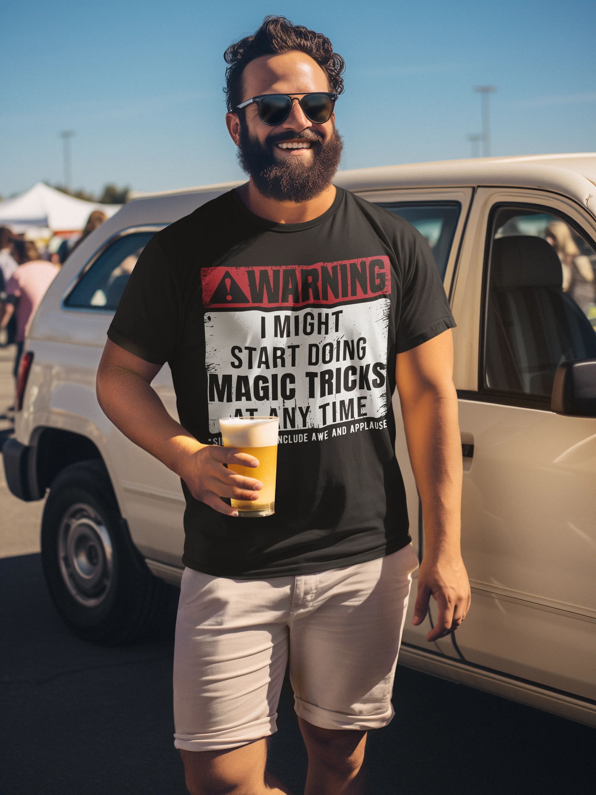 Warning: I Might Start Doing Magic Tricks At Any Time Tee product image (2)