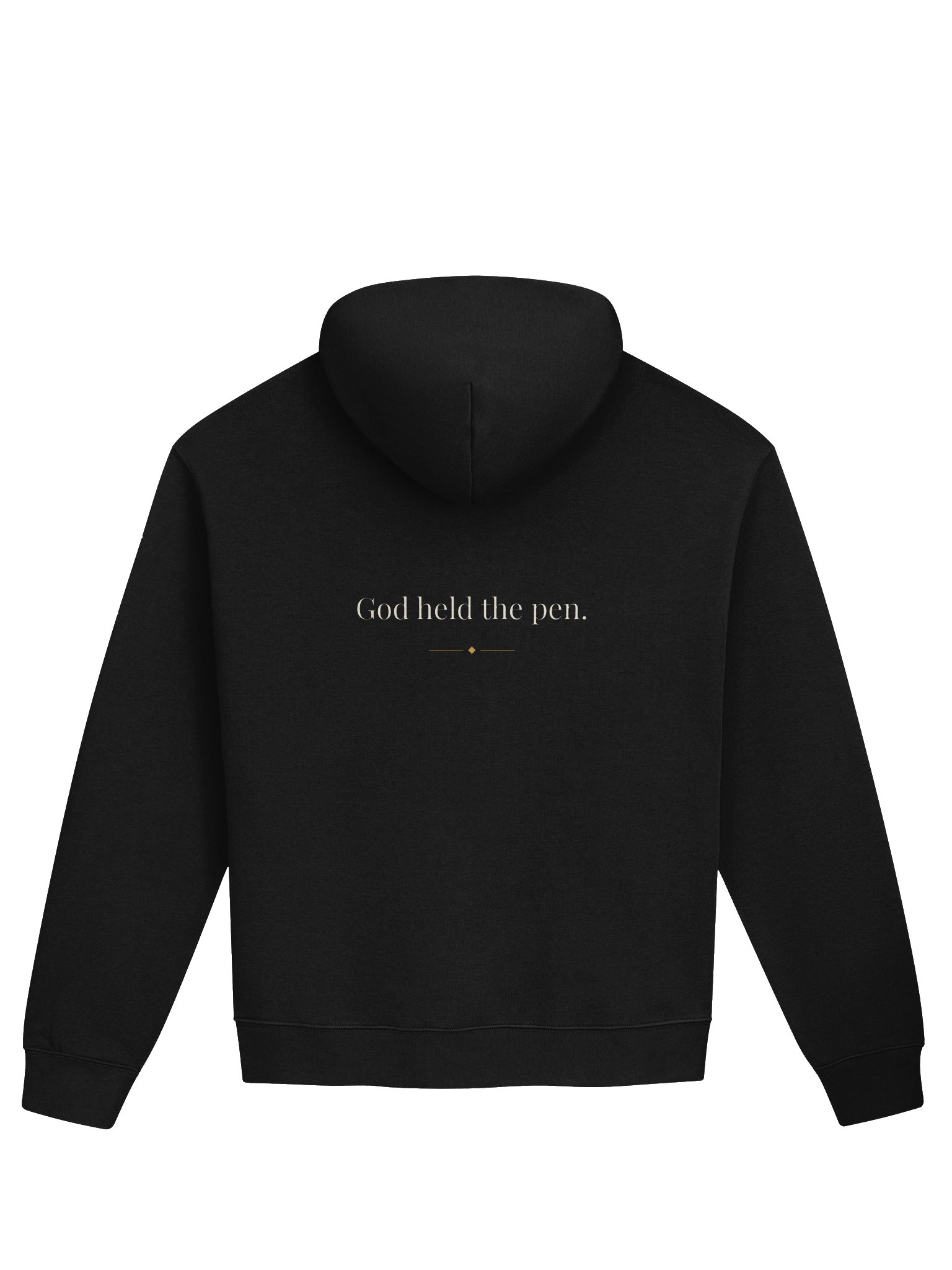 God Held The Pen Hoodie product image (2)