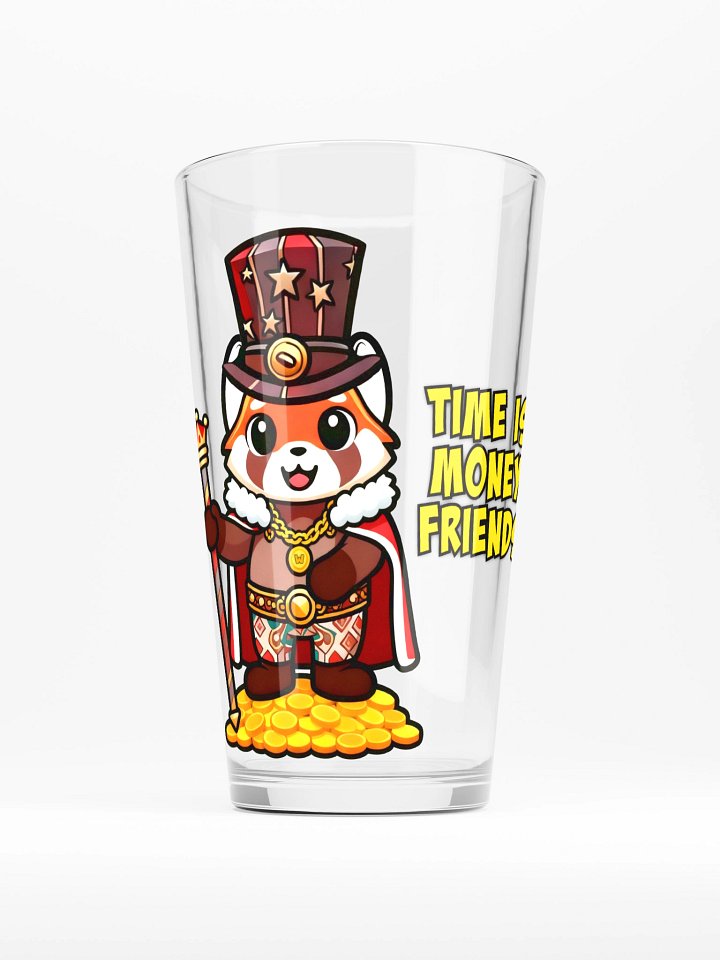 Time is Money Friends - Pint Glass product image (1)