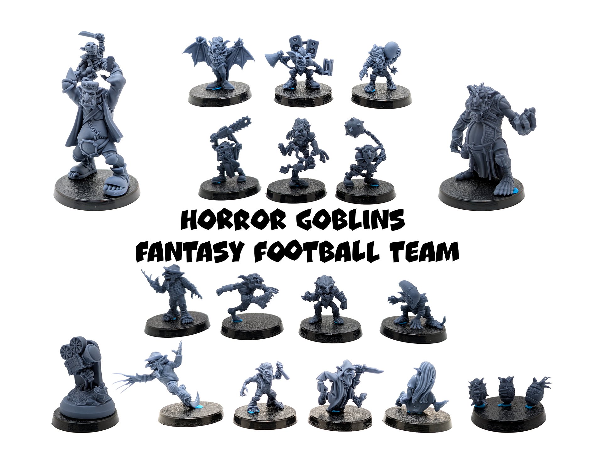 Horror Goblin Fantasy Football Team - UGNI Miniatures product image (1)