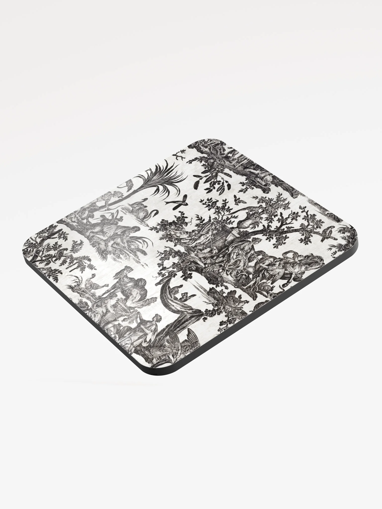 Engraved Garden Scene Cork Coaster product image (3)
