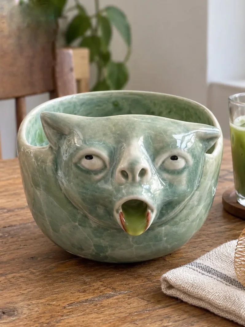 Hand Made Cat Bowl product image (2)