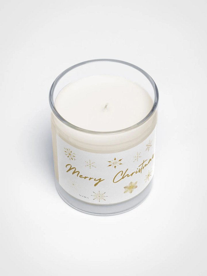 Golden Snowflakes Soy Wax Candle product image (2)