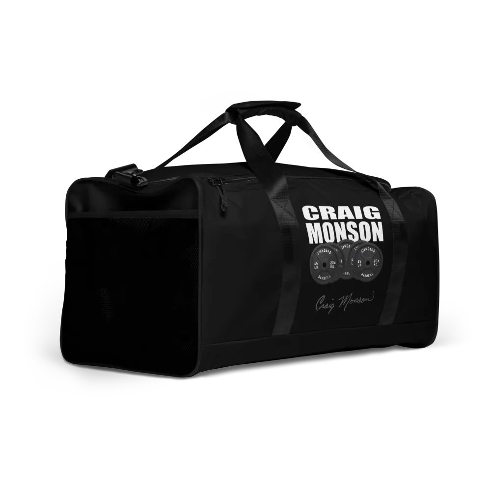 Craig Monson Barbell Signature Collection Black Gym Bag product image (2)