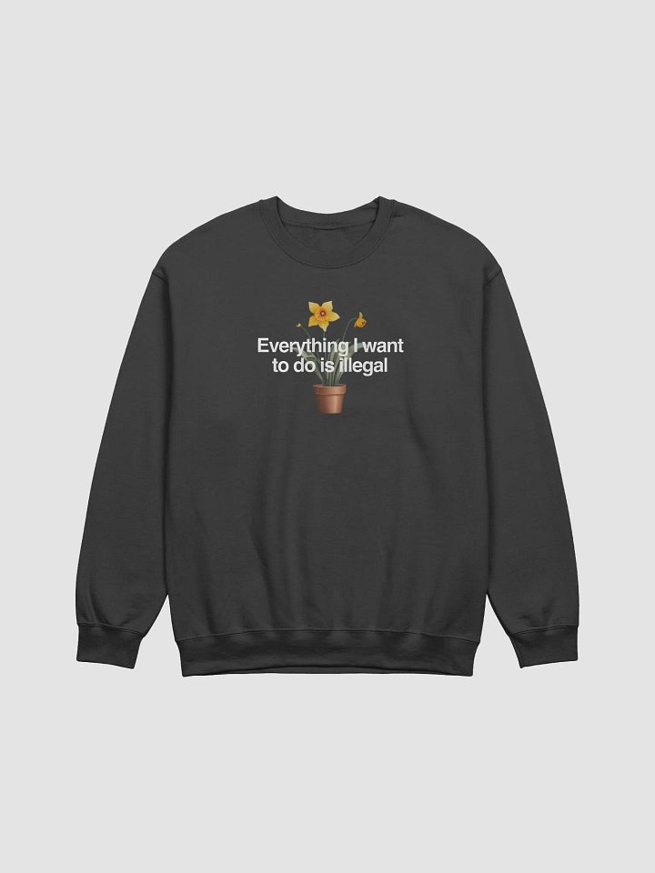 Everything I Want To Do Is illegal Sweatshirt product image (1)