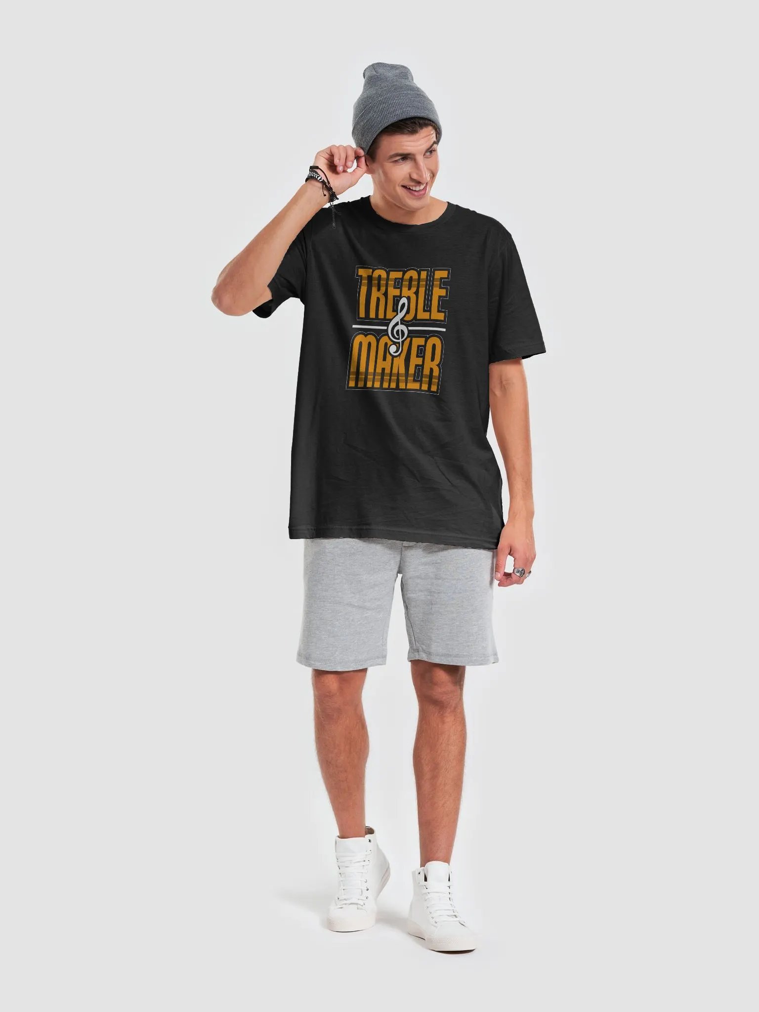 Treble Maker T-Shirt – Playful pun for Music Lovers" product image (9)
