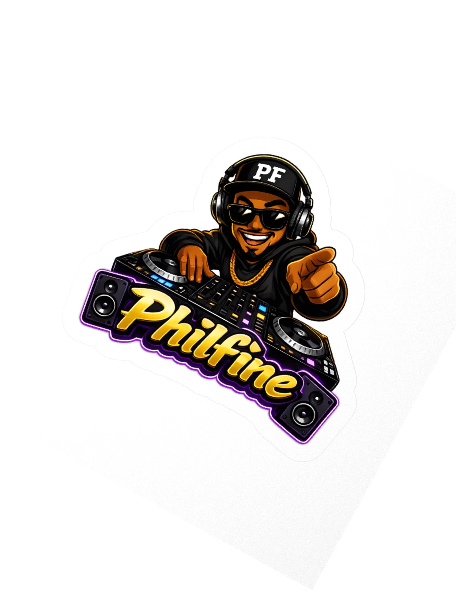 DJ Phil Sticker product image (6)