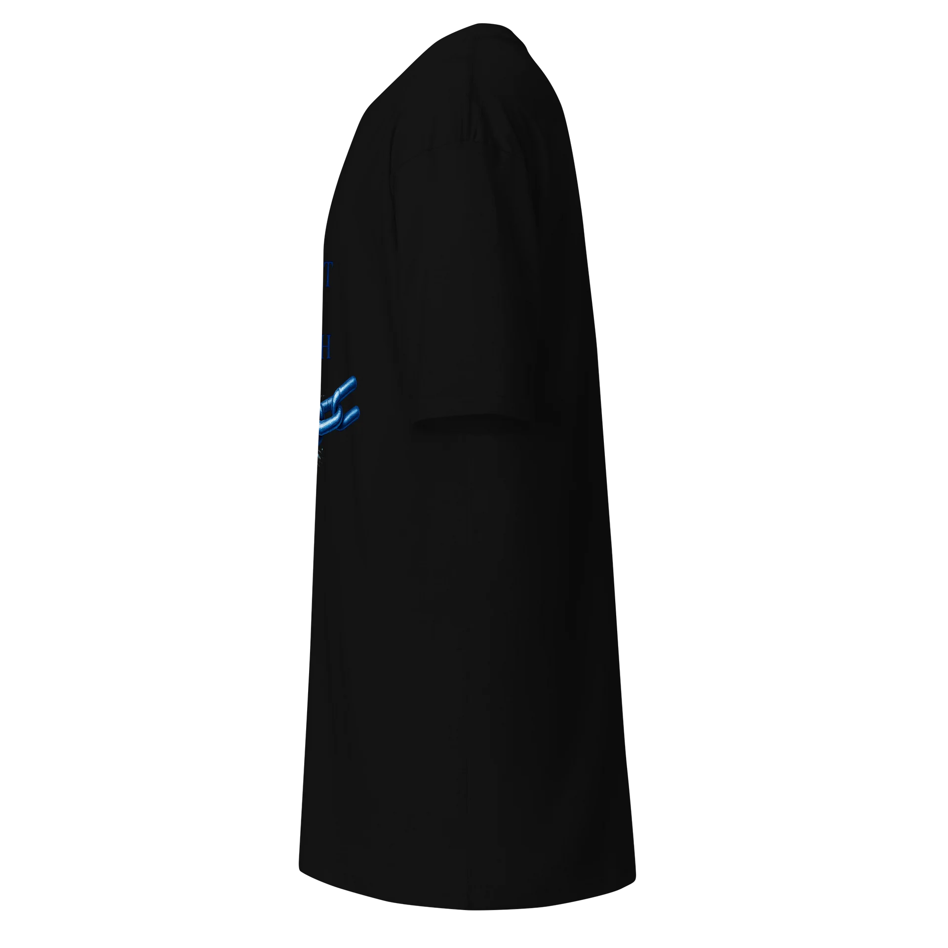 God Brought Me Through Black Tee product image (4)
