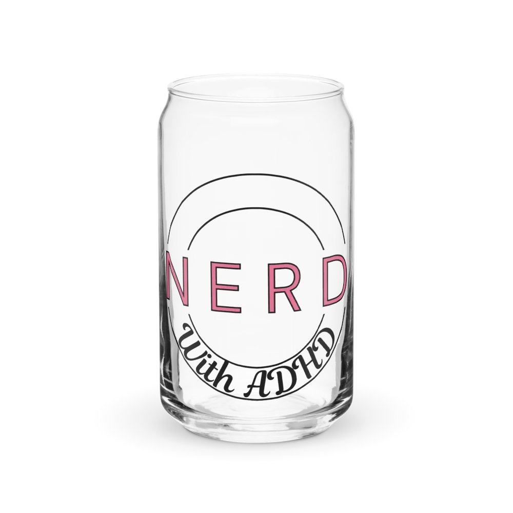Nerd Logo Can-Shaped Glass product image (1)