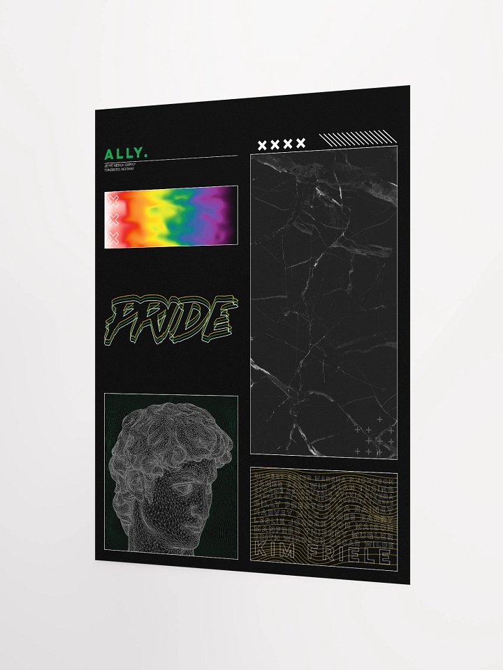 Straight Ally Pride Poster product image (4)