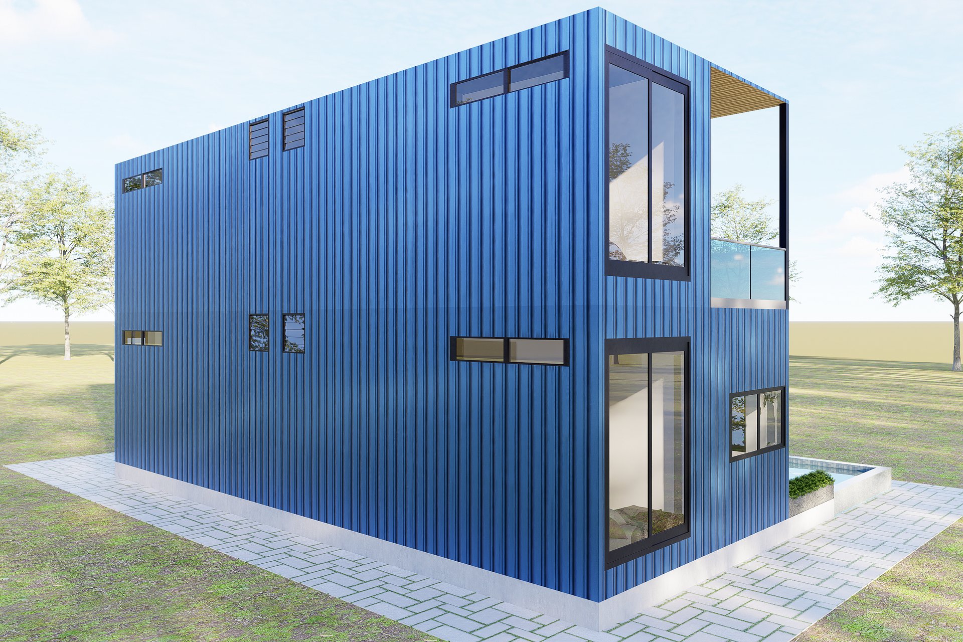 2-Storey 4BHK Container House product image (5)