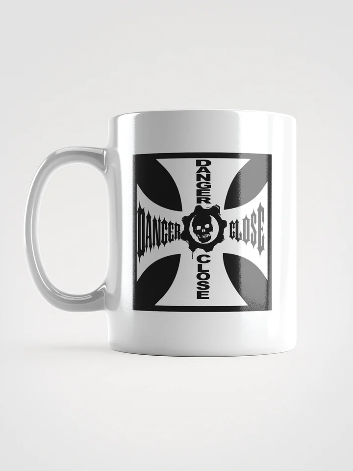 DANGER CLOSE COFFEE CUP (WHITE) product image (1)