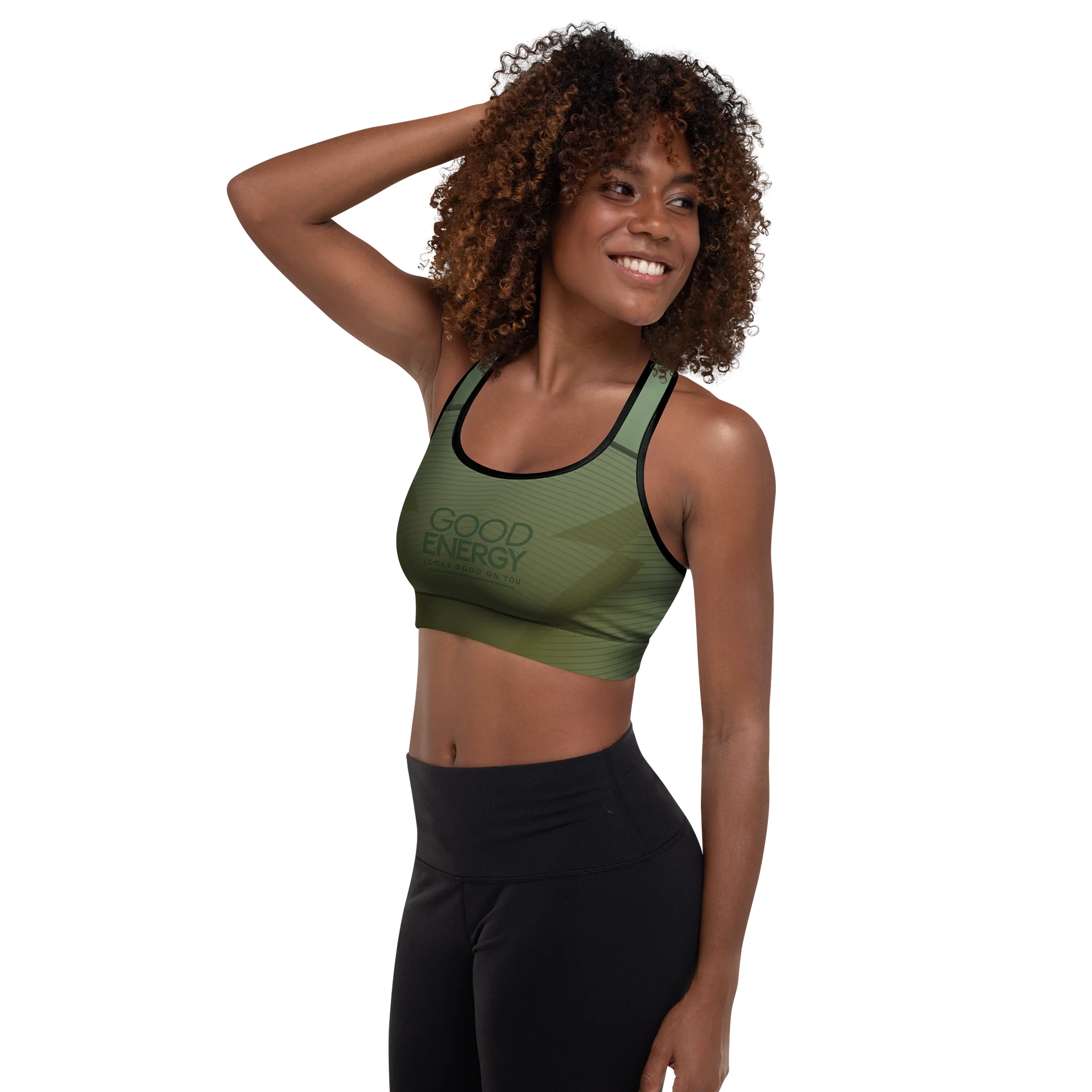 Padded Sports Bra- Good Energy Edition product image (5)