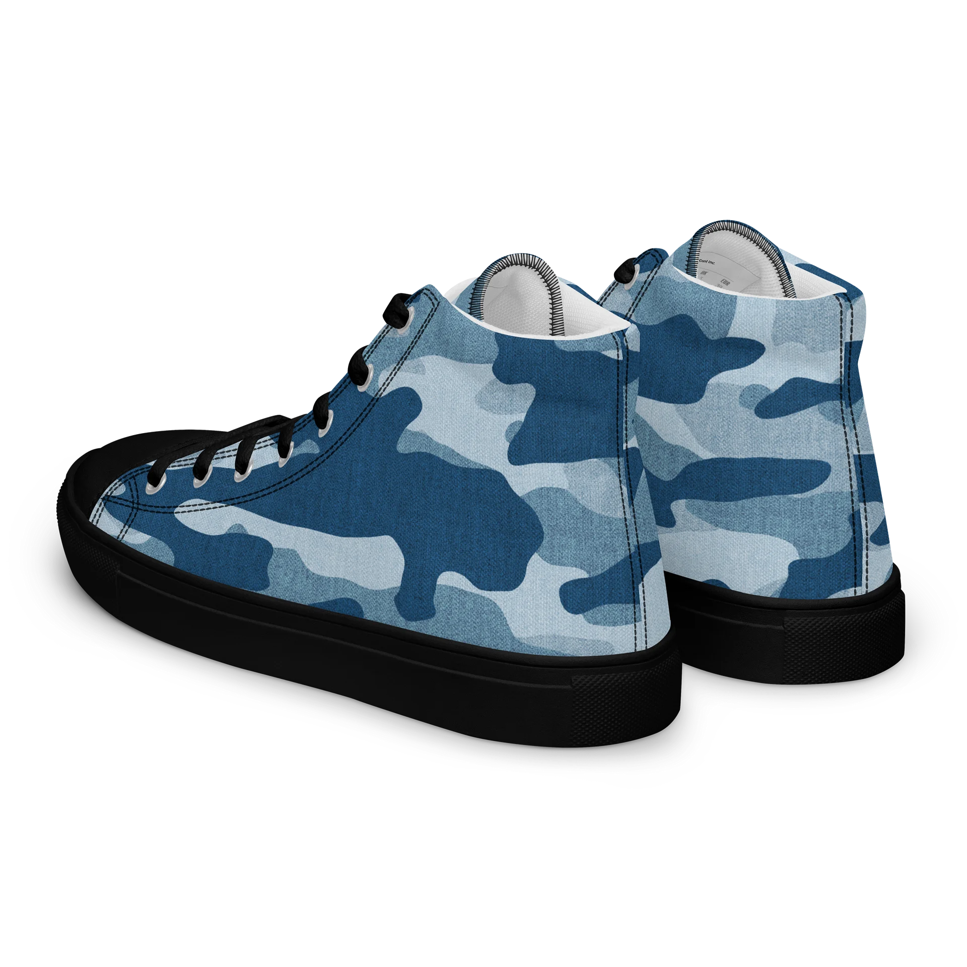 Blue Camo High Tops product image (5)