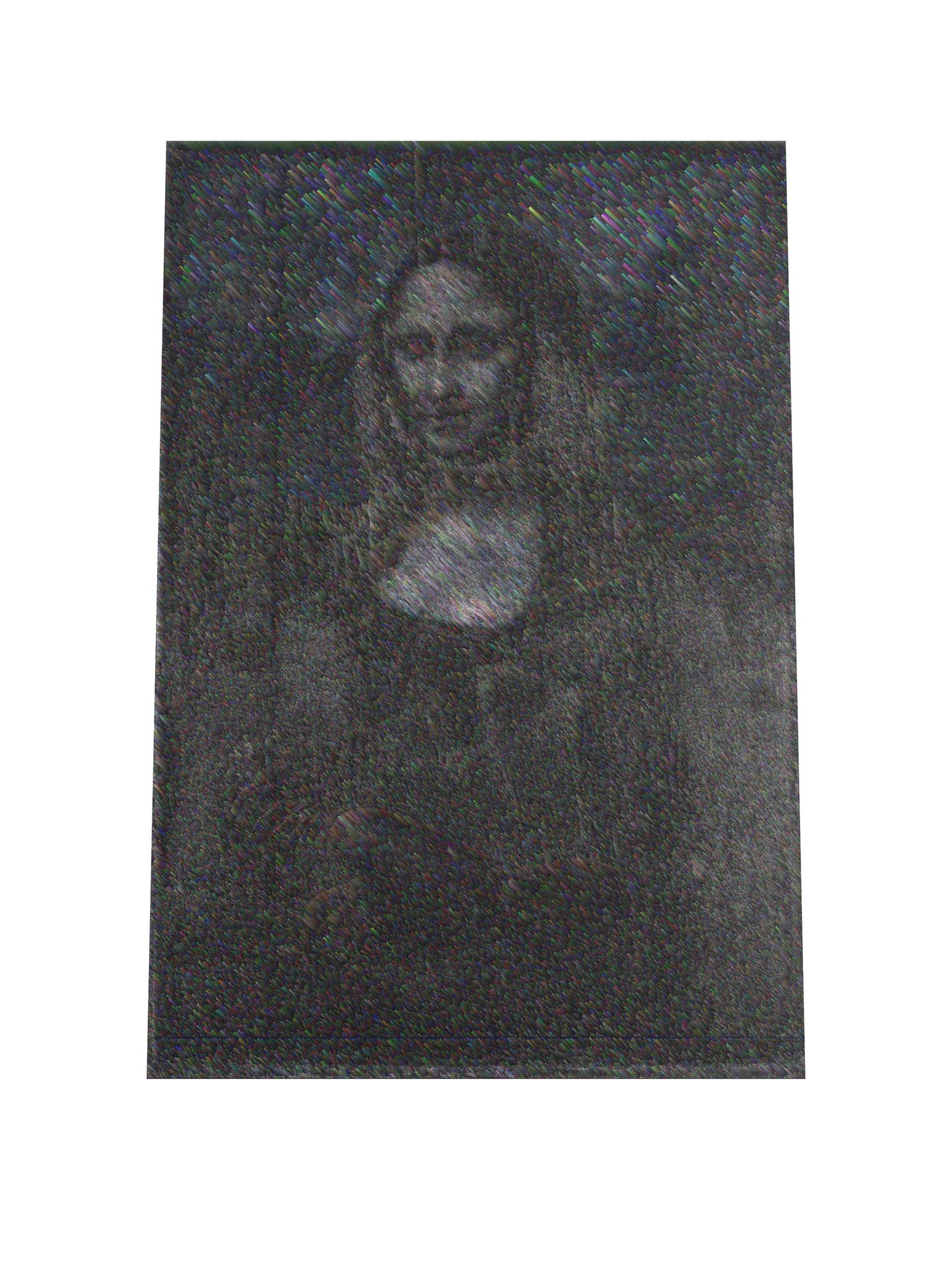 Corrupted Mona Lisa Poster product image (1)