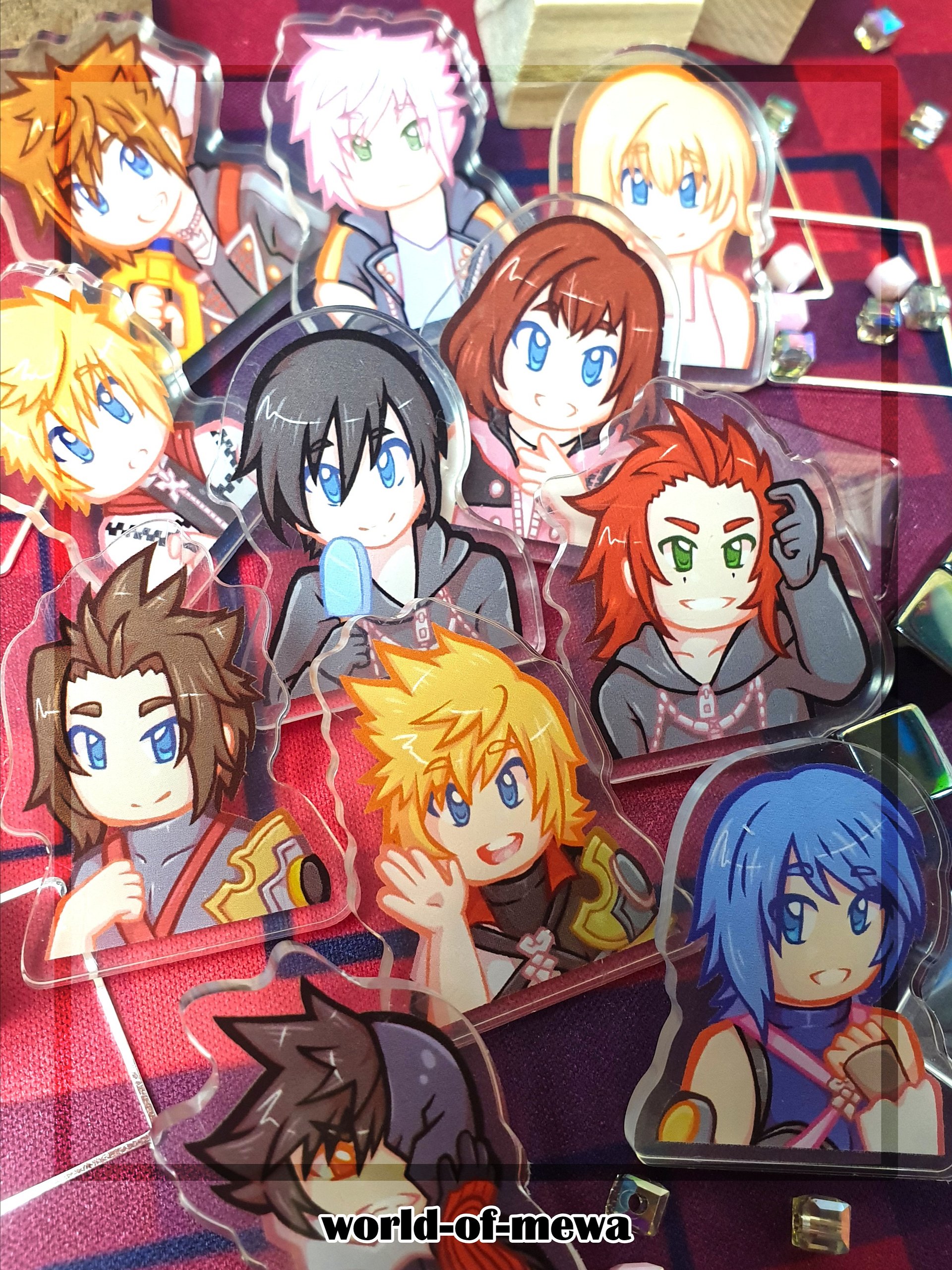 Kingdom Hearts | Acrylic Pins product image (1)