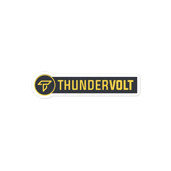 Thunder Volt Long Sticker product image (2)