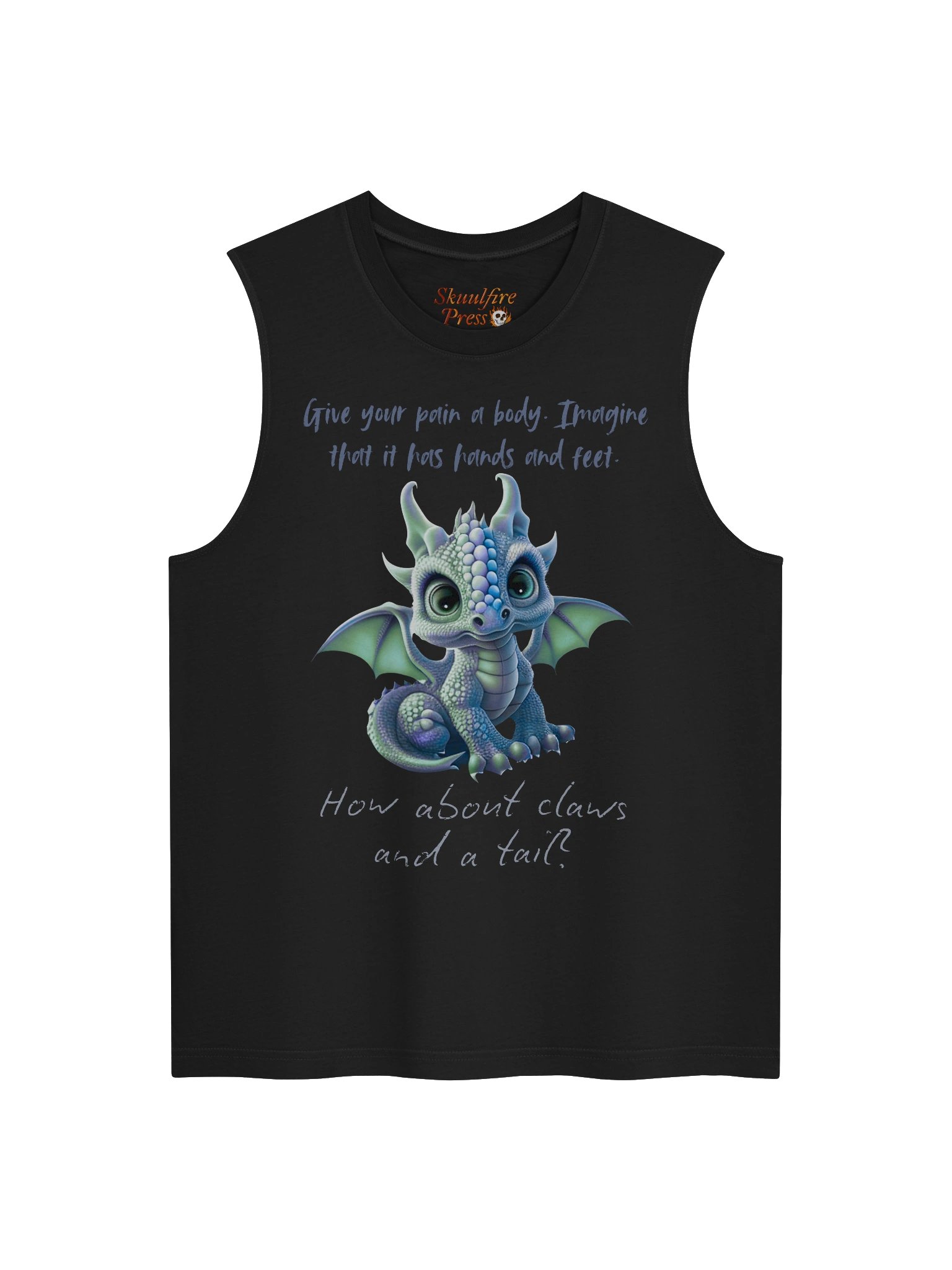 Give Your Pain a Body Dragon Muscle Tank product image (1)