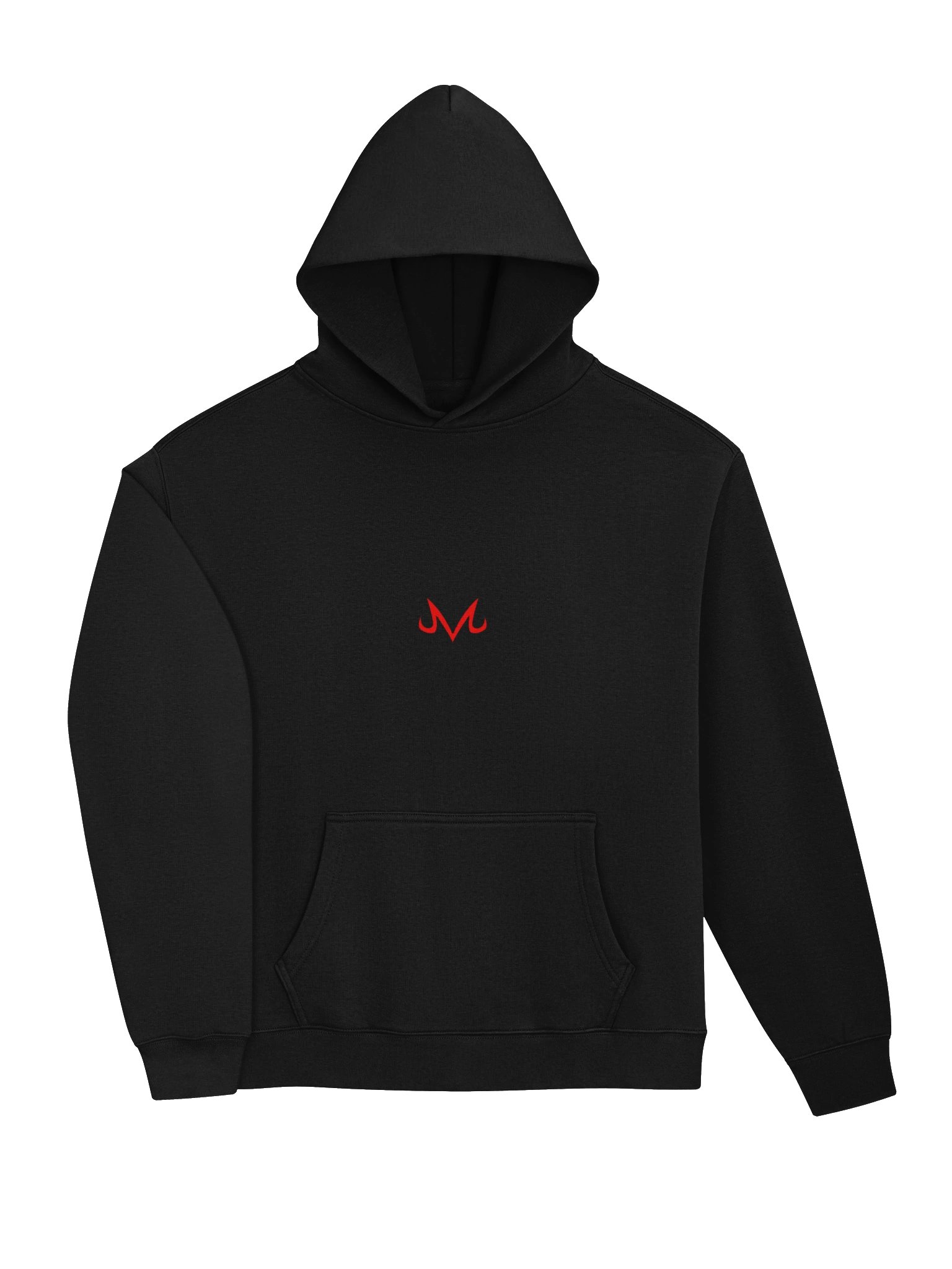 Dynamic Red 'Majin' Design Oversized Hoodie product image (3)