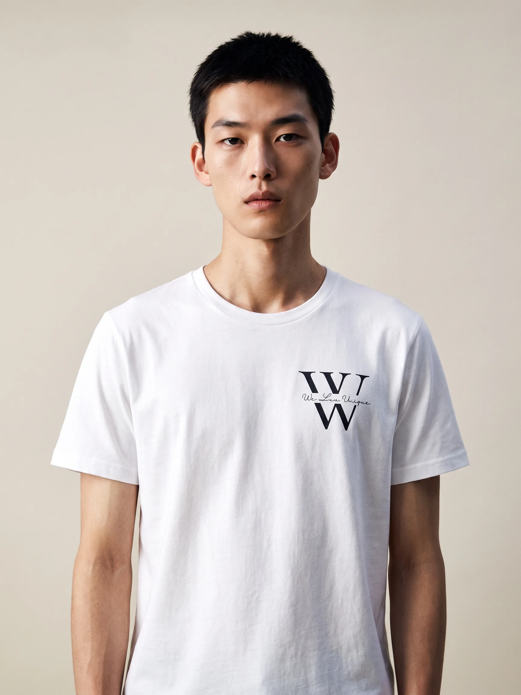 WLU Logo on Left of Chest (black) product image (9)