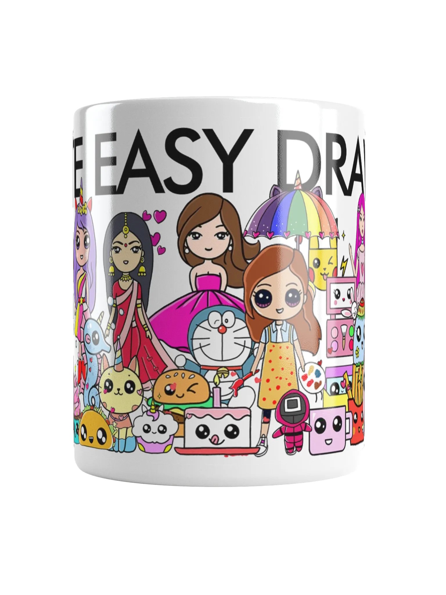Adorable Cartoon Mug - Cute Easy Drawings Collection product image (13)