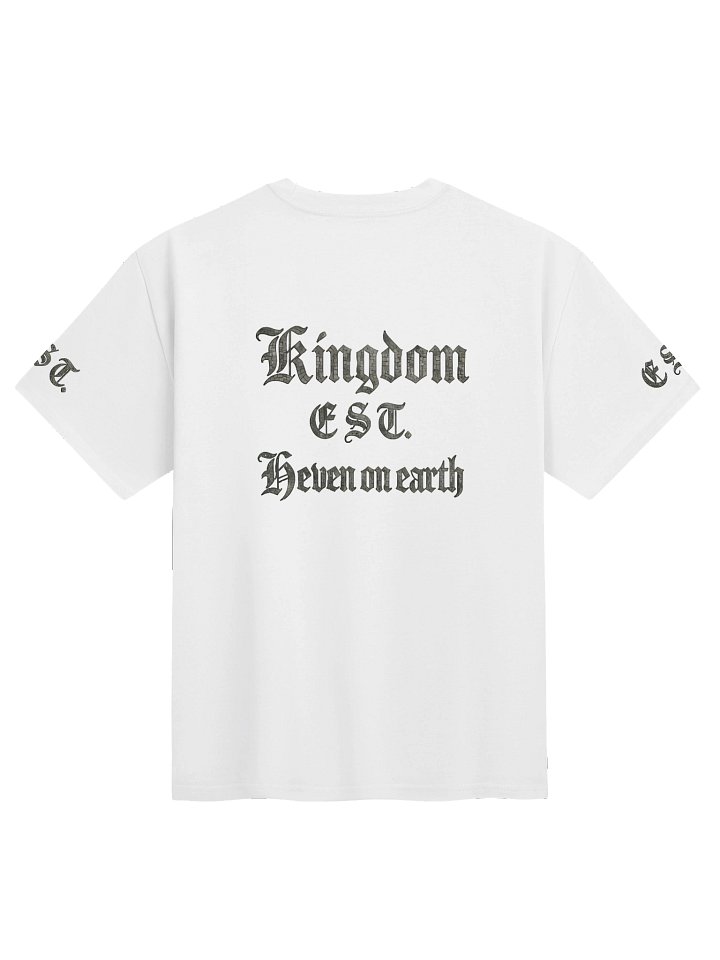 Old English EST. Men's Tee AS Colour Heavy product image (2)