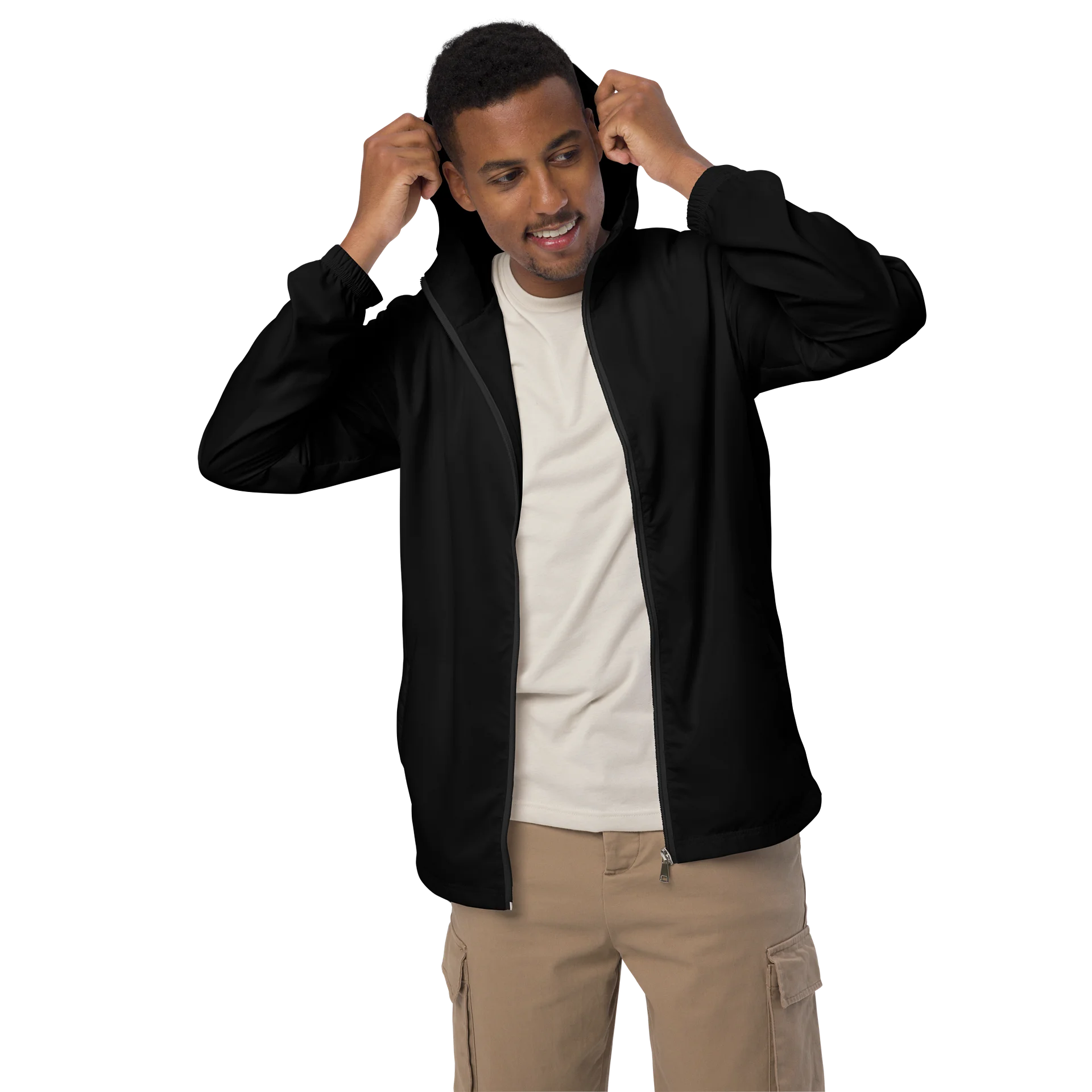 Deep and Dark Mens' Zip Up Hoodie Jacket product image (4)