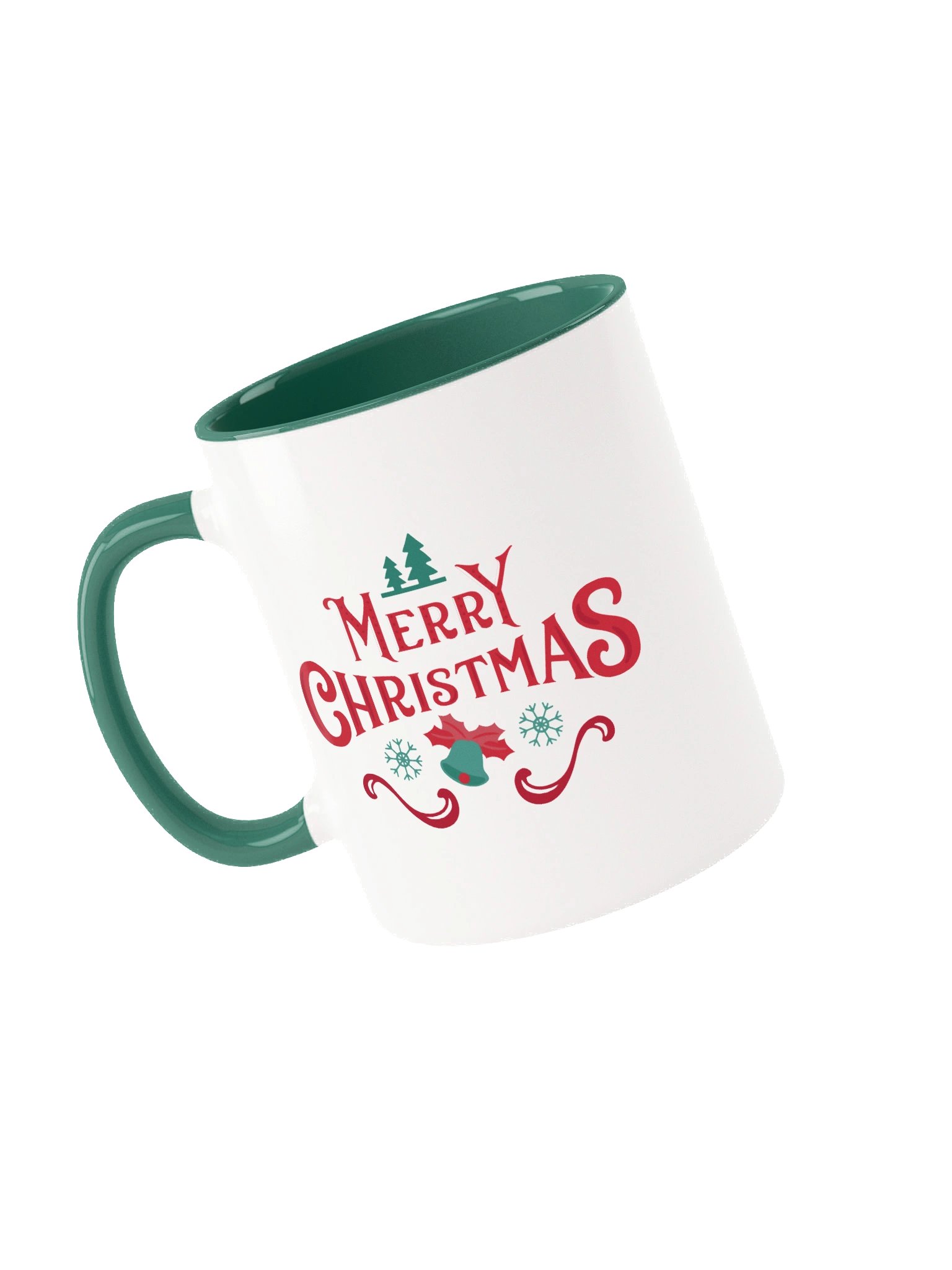 Merry Christmas Holly Ceramic Mug product image (4)