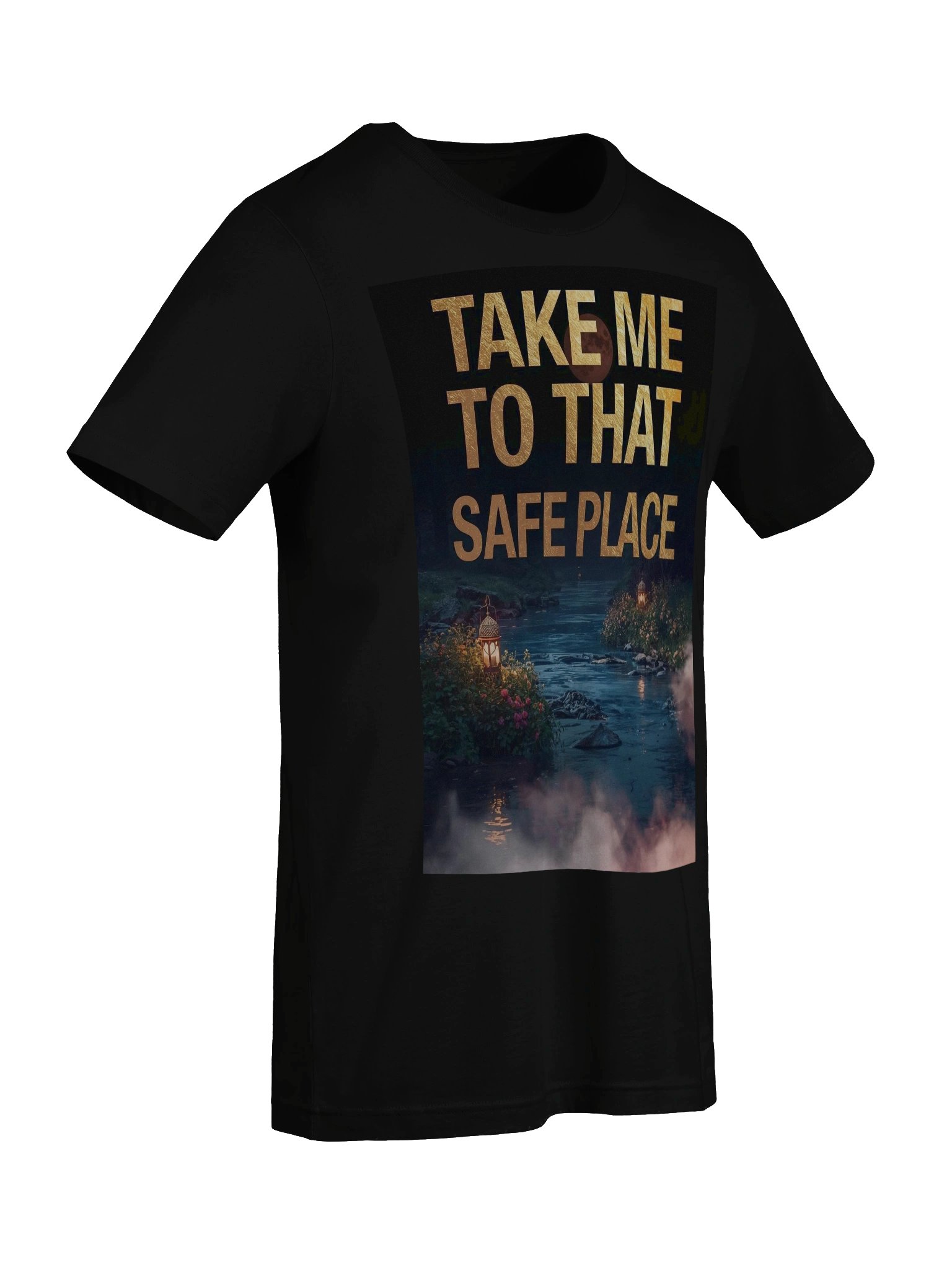 Safe Haven Night Scene T-Shirt product image (9)