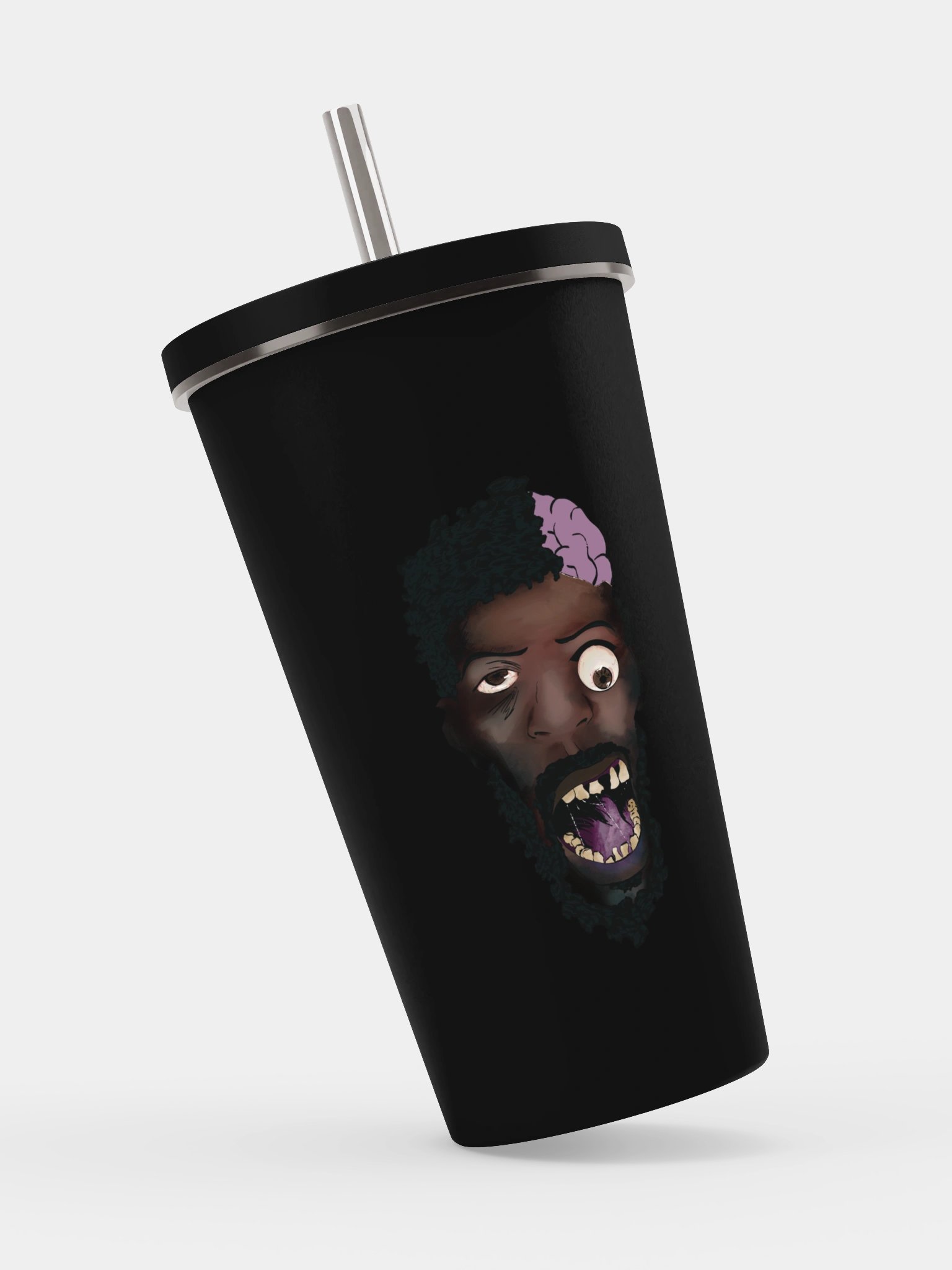 B19 JAY Insulated Cup with Straw product image (2)