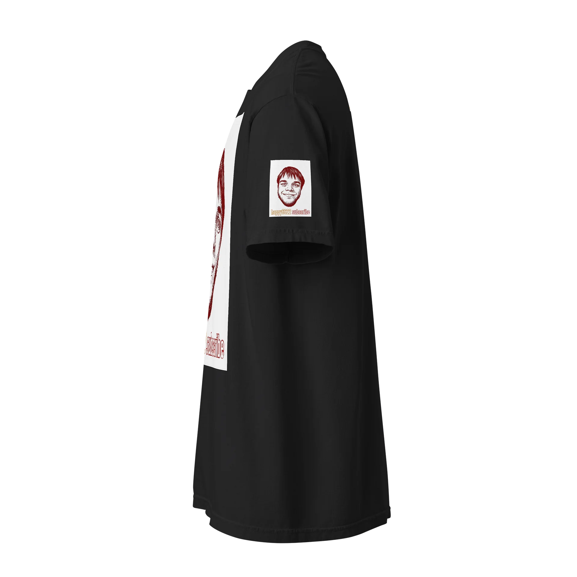 Happy6622 Subscribe Smiling Face Tee product image (2)