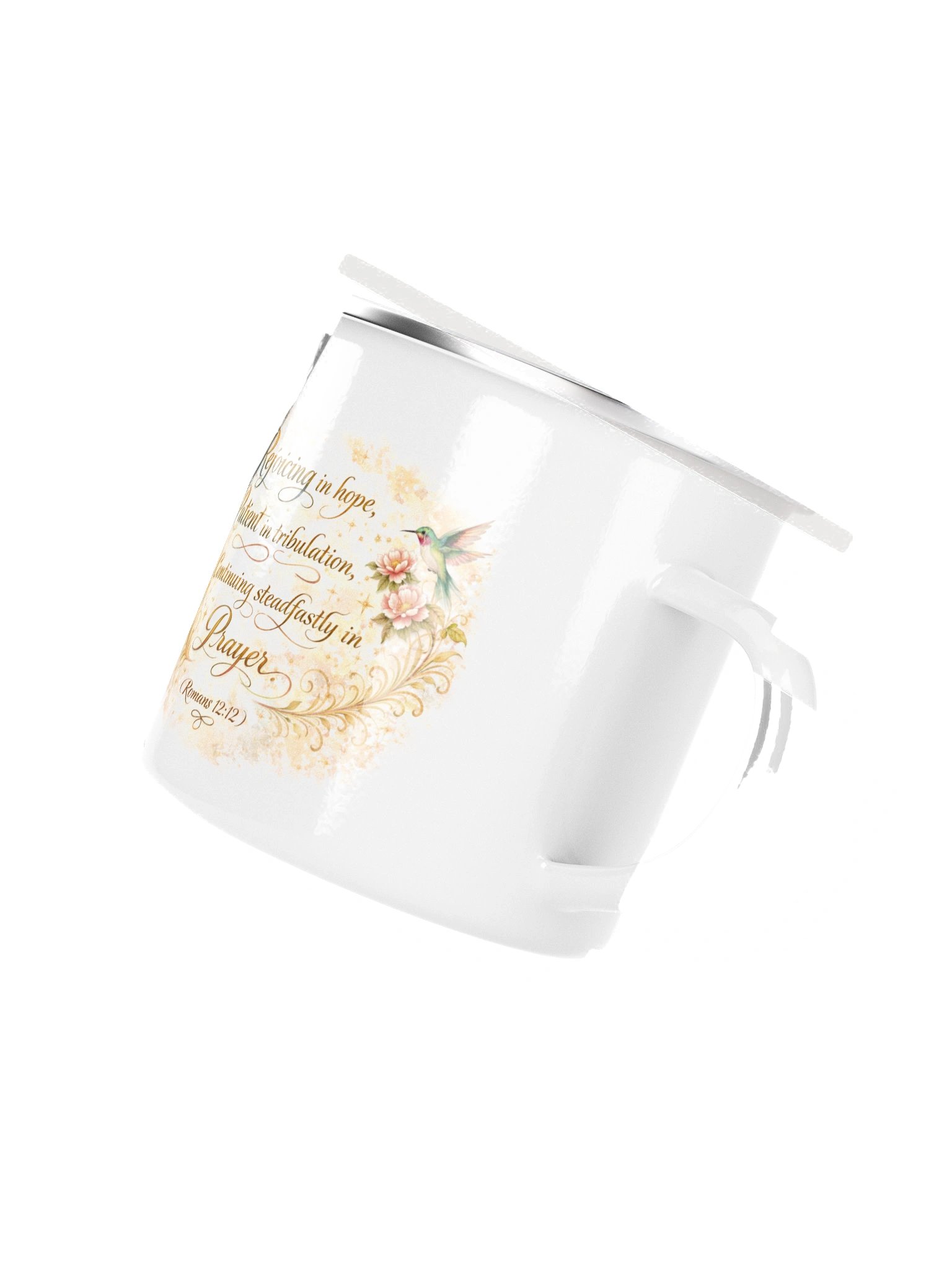 Hope and Prayer Enamel Mug product image (3)