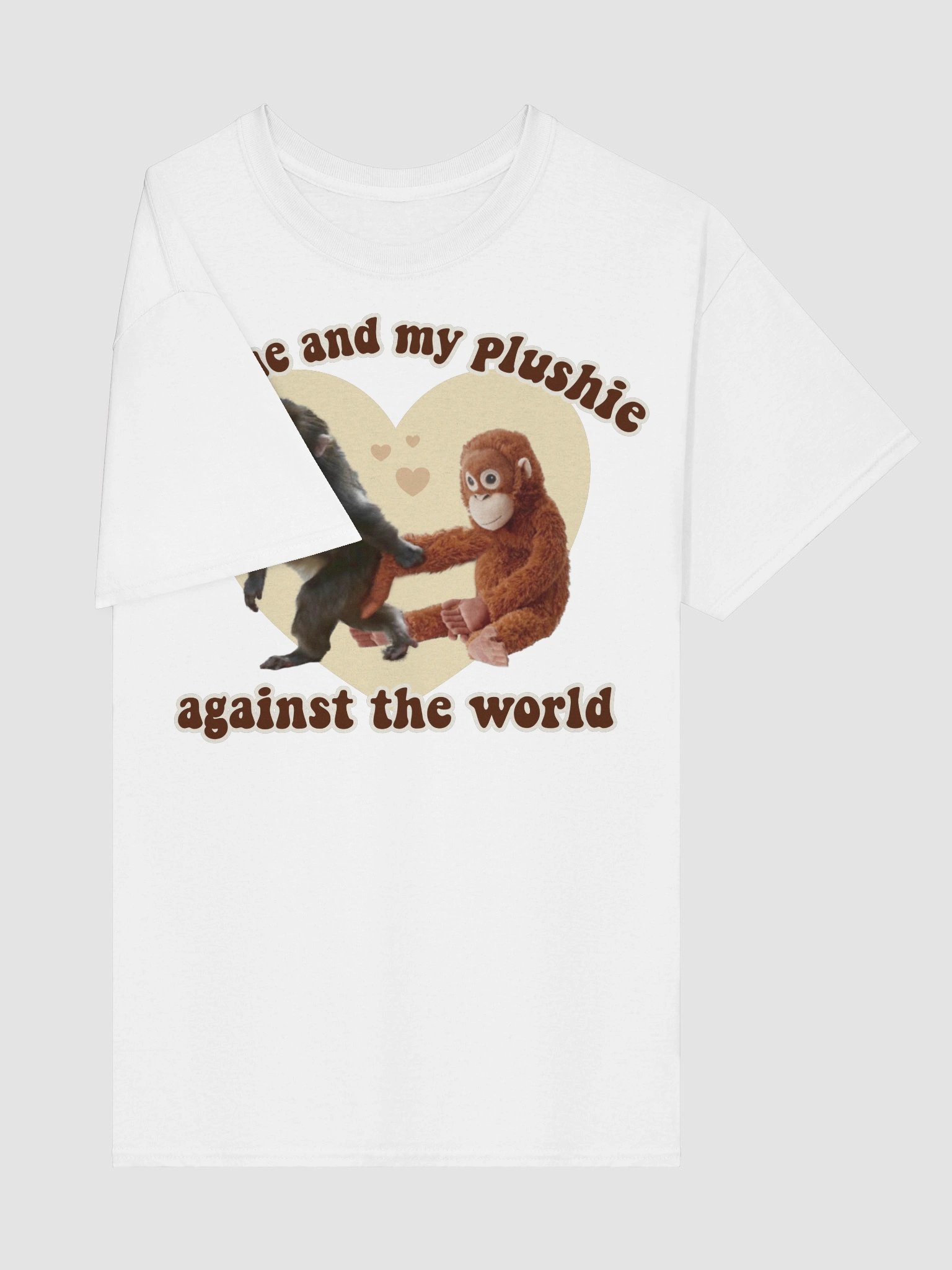 Punch The Monkey Plushie T-shirt - variant 1 product image (5)