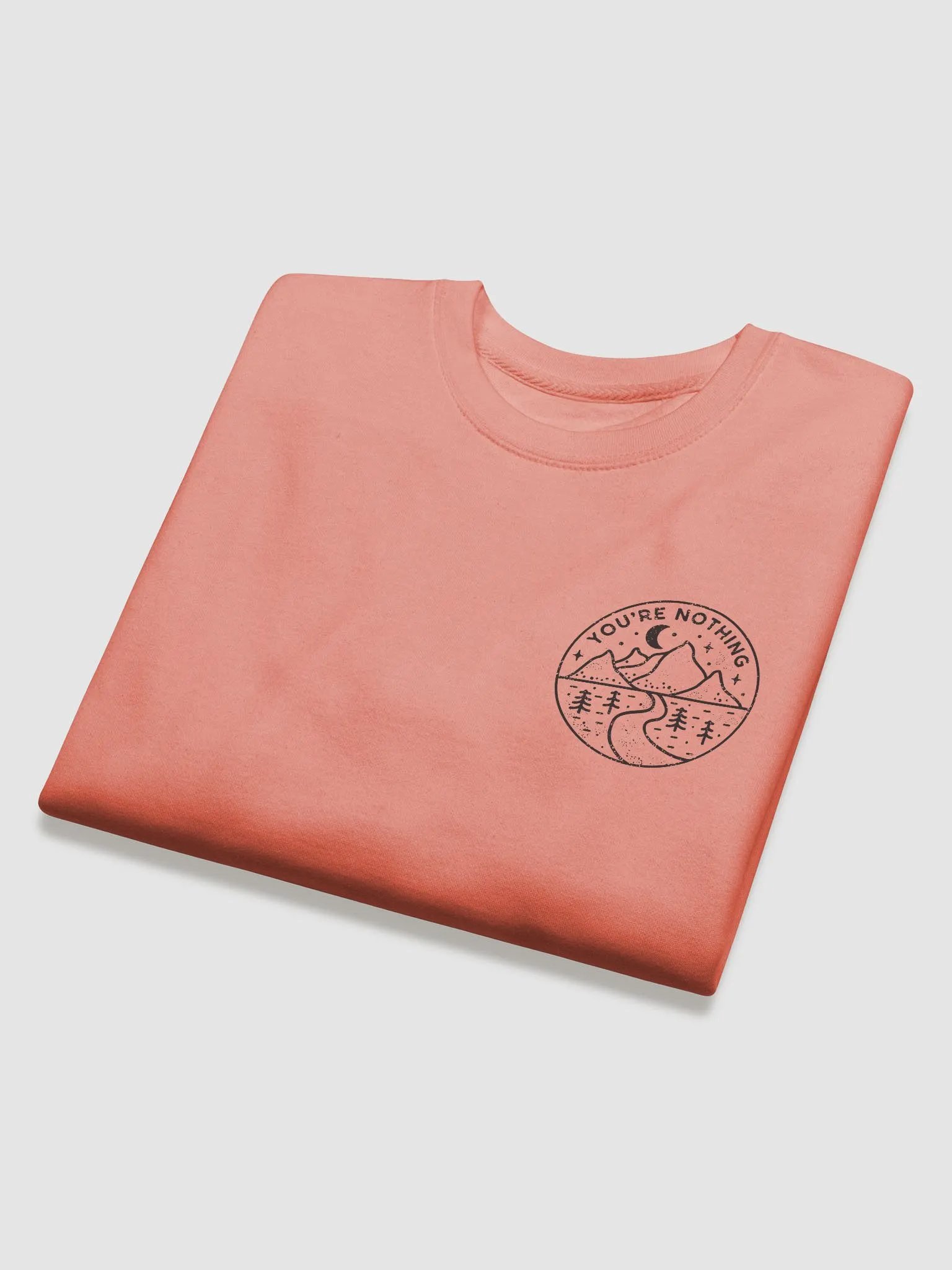 "You're Nothing" Sweater - Black Logo product image (4)