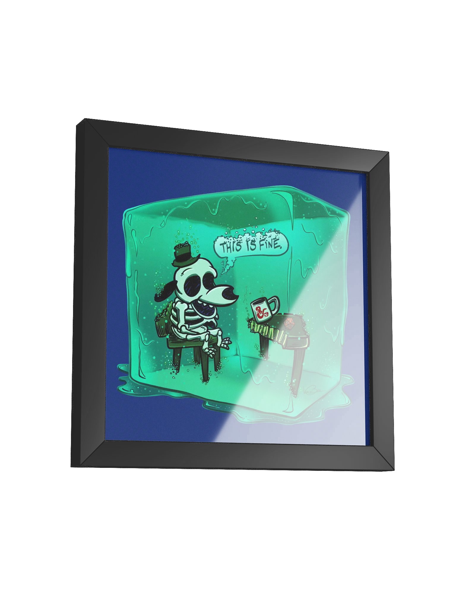 The Gelatinous Optimist | Framed Print product image (3)