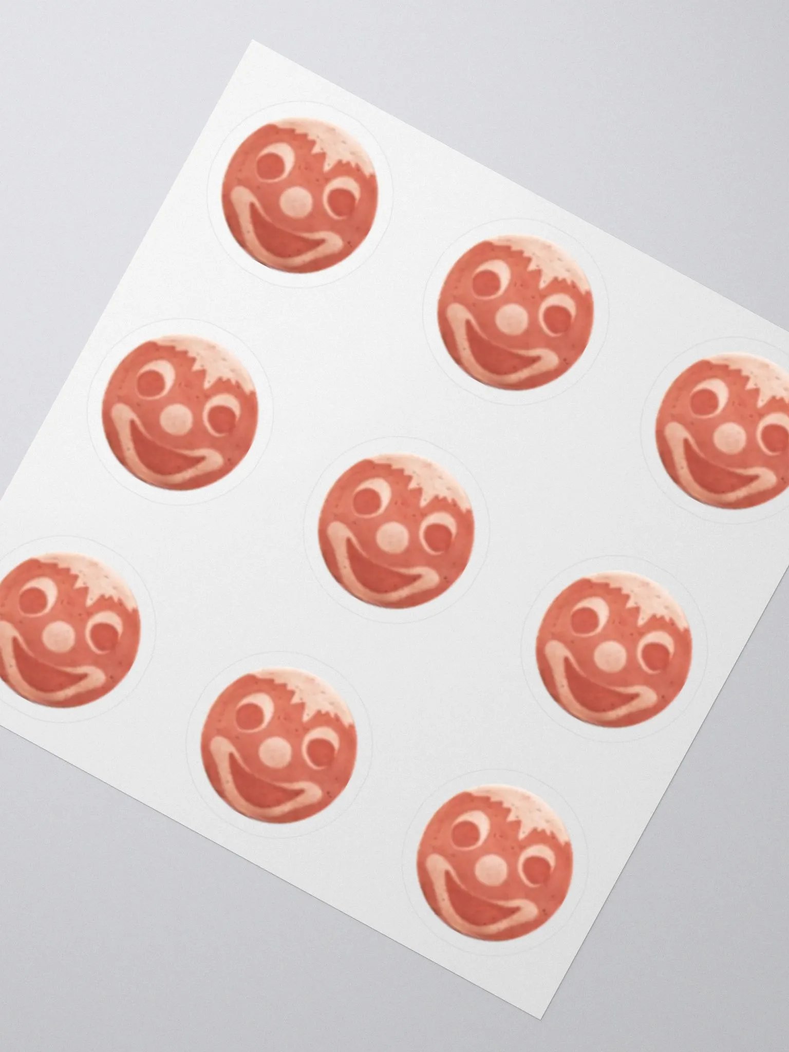 Clown Meat bubble free stickers product image (2)