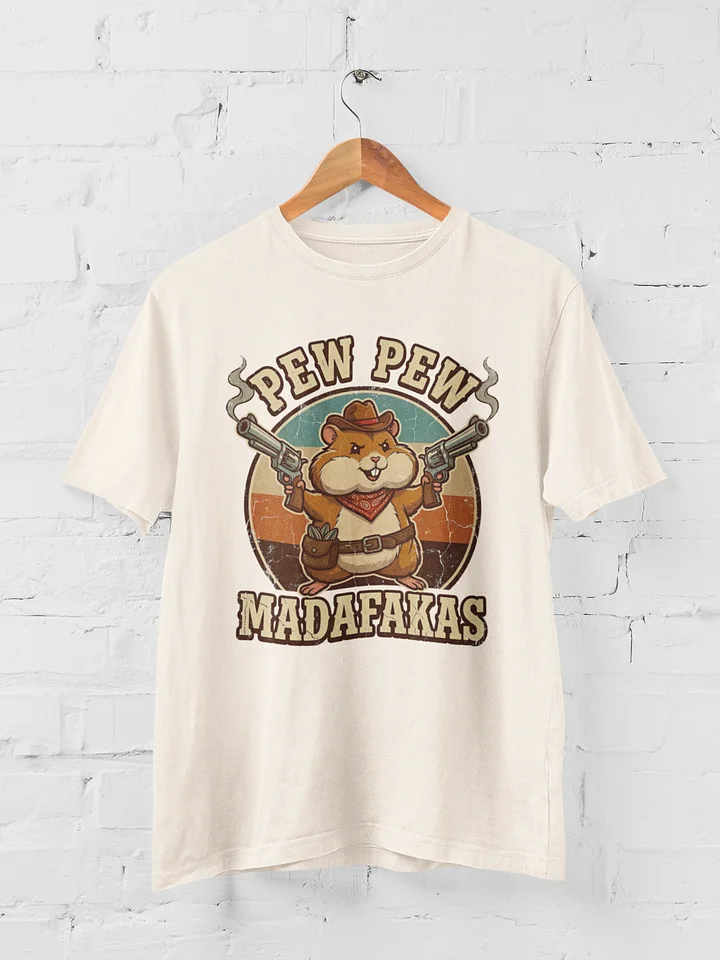 Funny Hamster Cowboy T-Shirt product image (1)