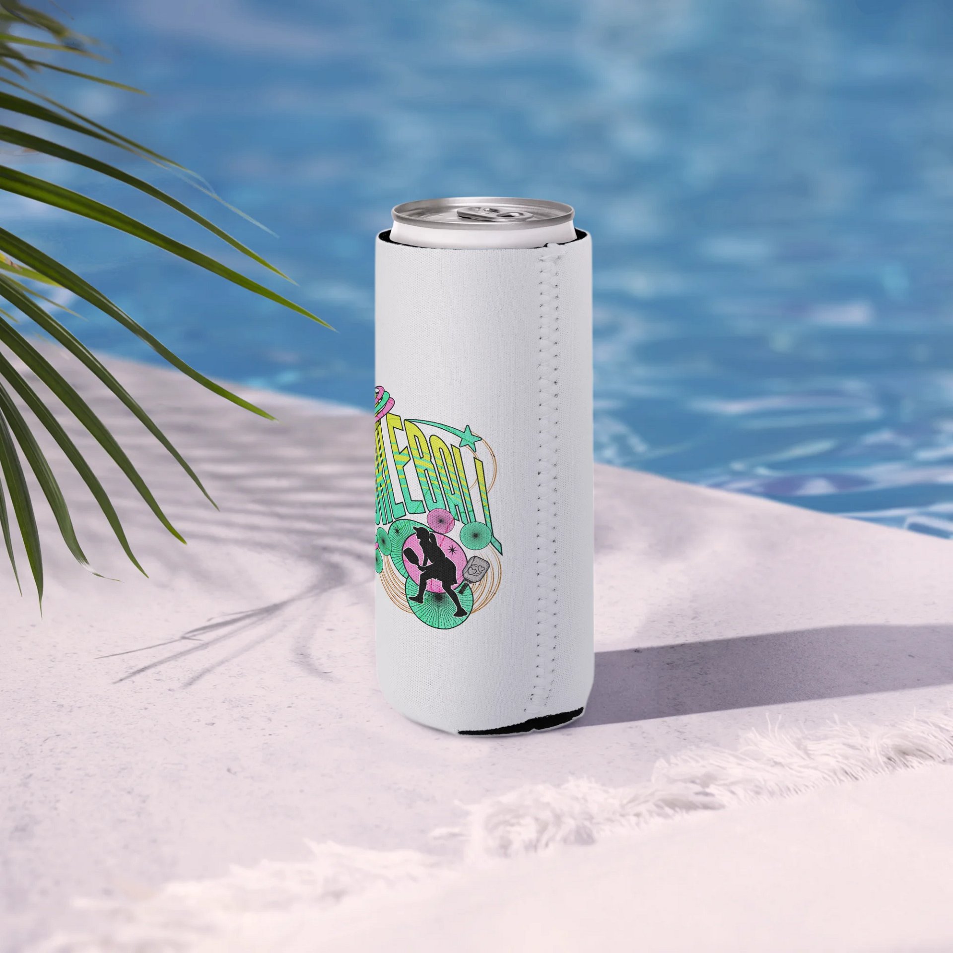 Pickleball Space Can Cooler product image (6)