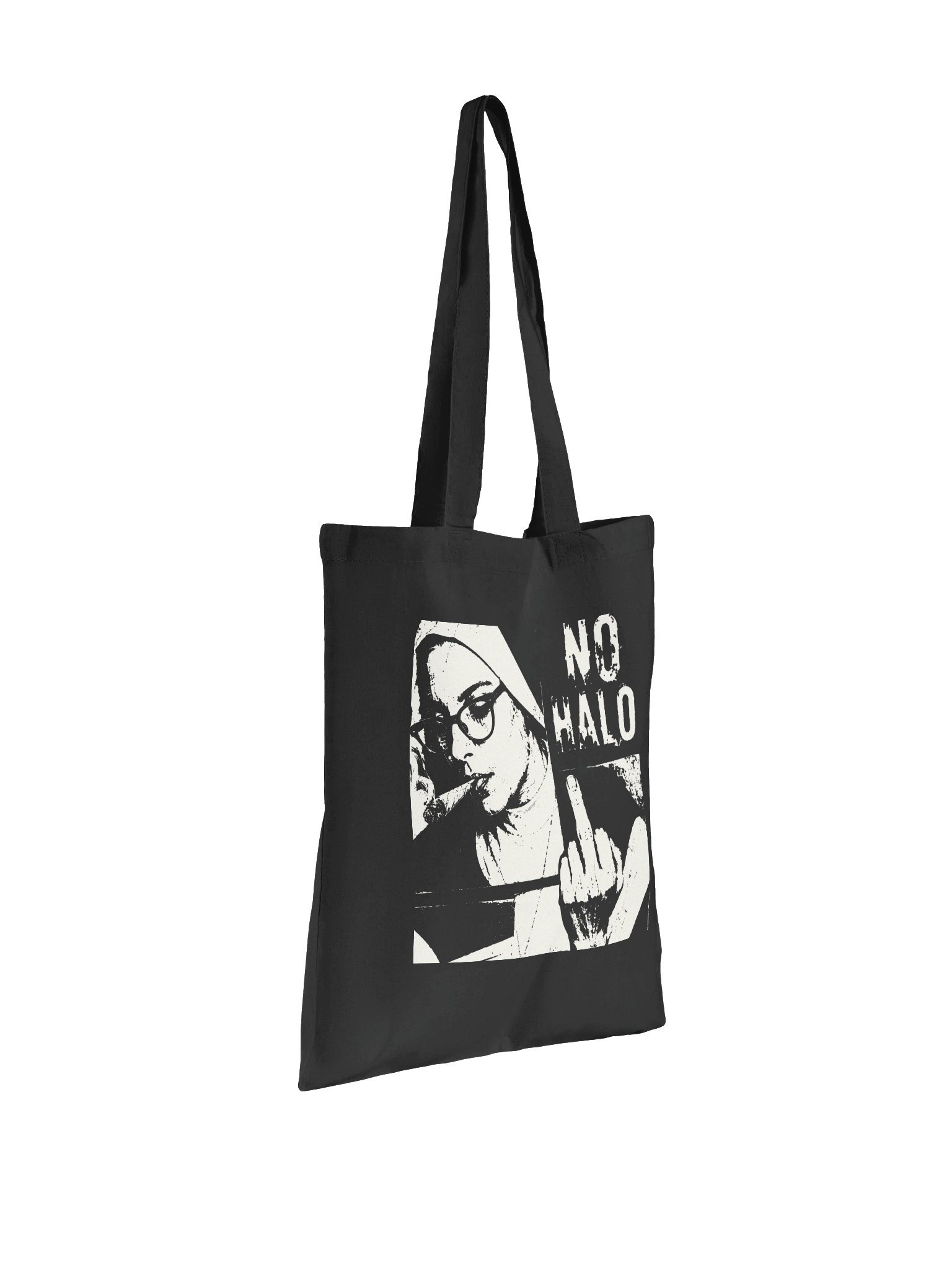 No Halo Nun Cotton Tote Bag product image (3)