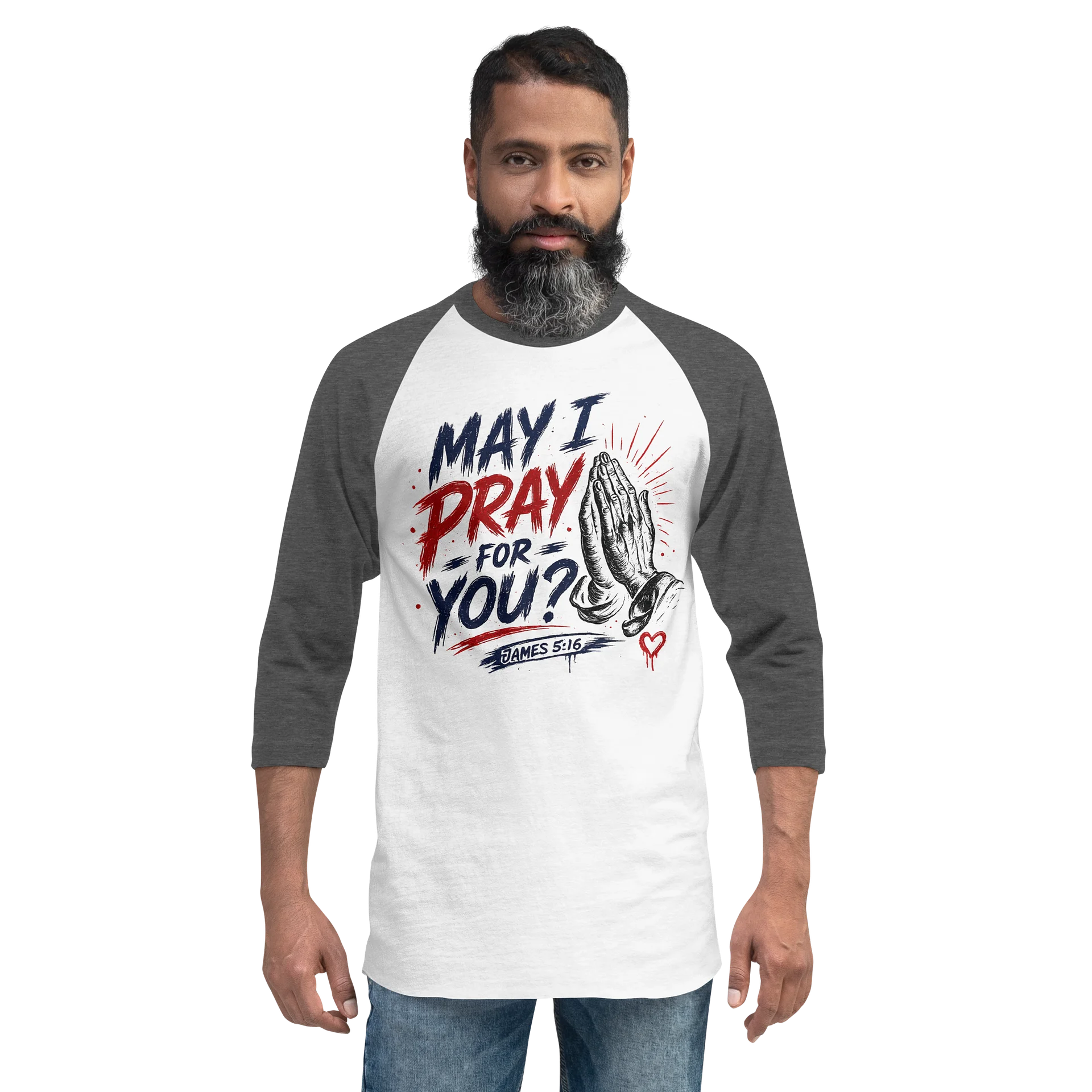 Pray4U Raglan Tee product image (1)